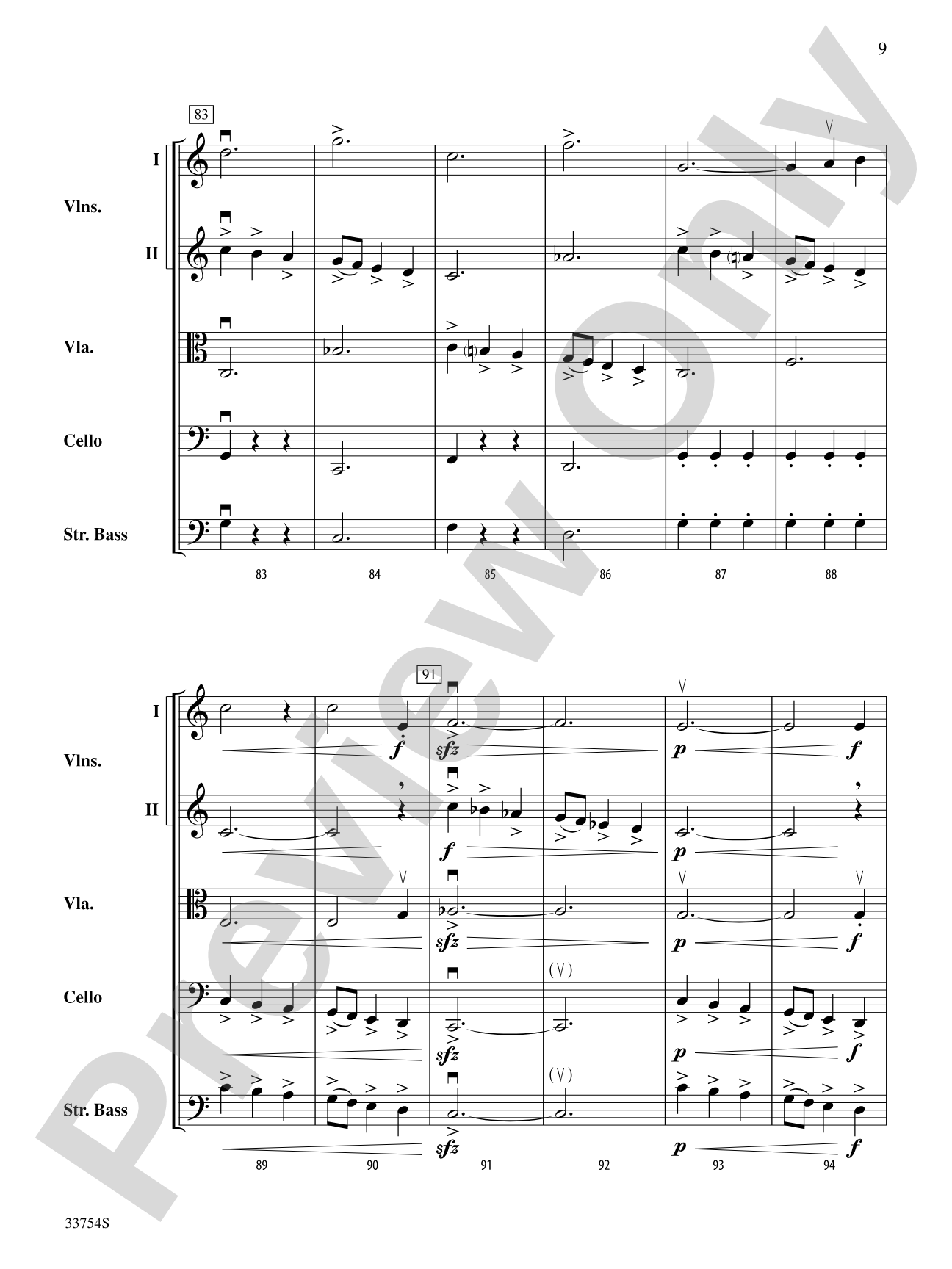 Waltz Around the Scale: String Orchestra Conductor Score & Parts
