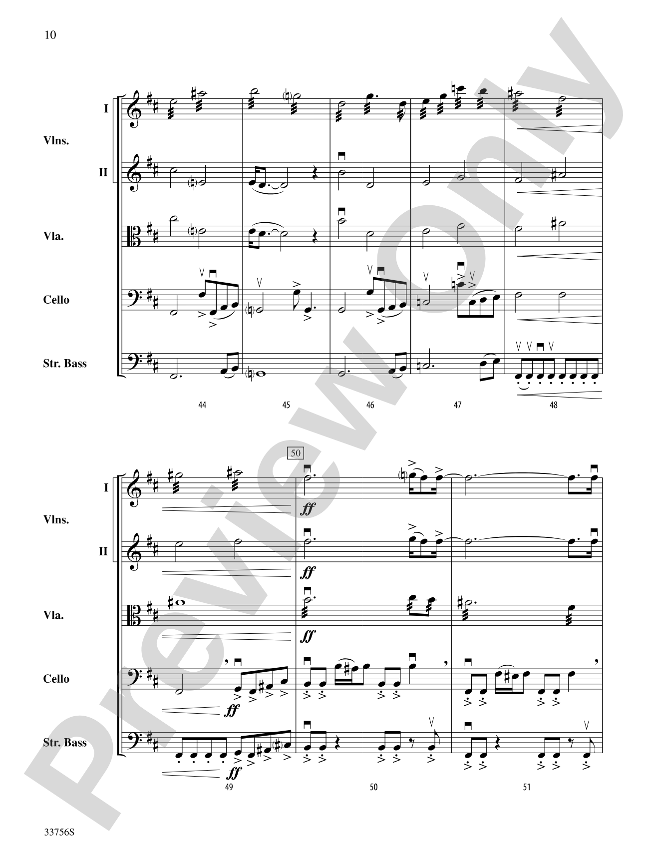 Exit Music (For a Film): String Orchestra Conductor Score & Parts