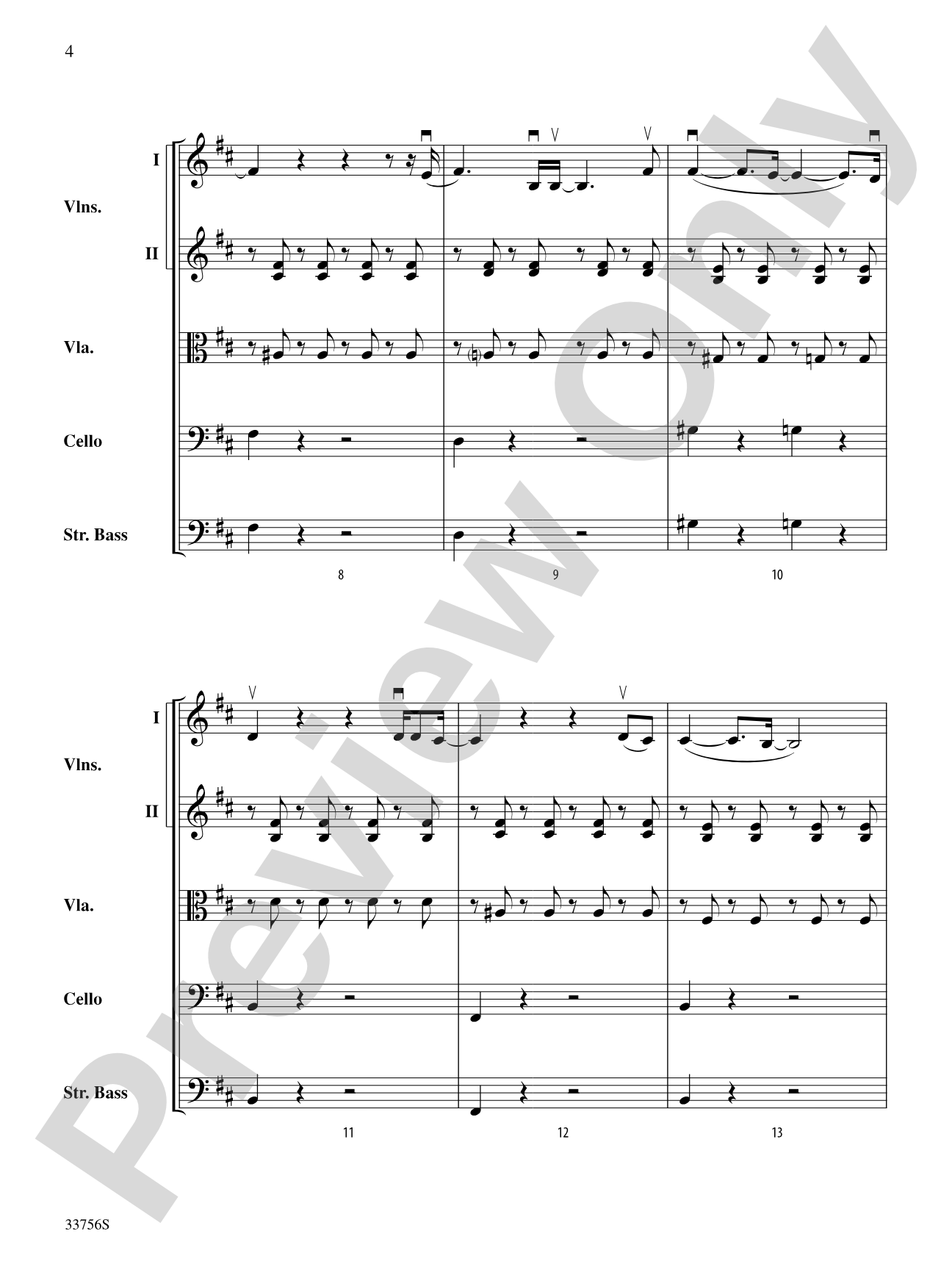 Exit Music (For a Film): String Orchestra Conductor Score & Parts
