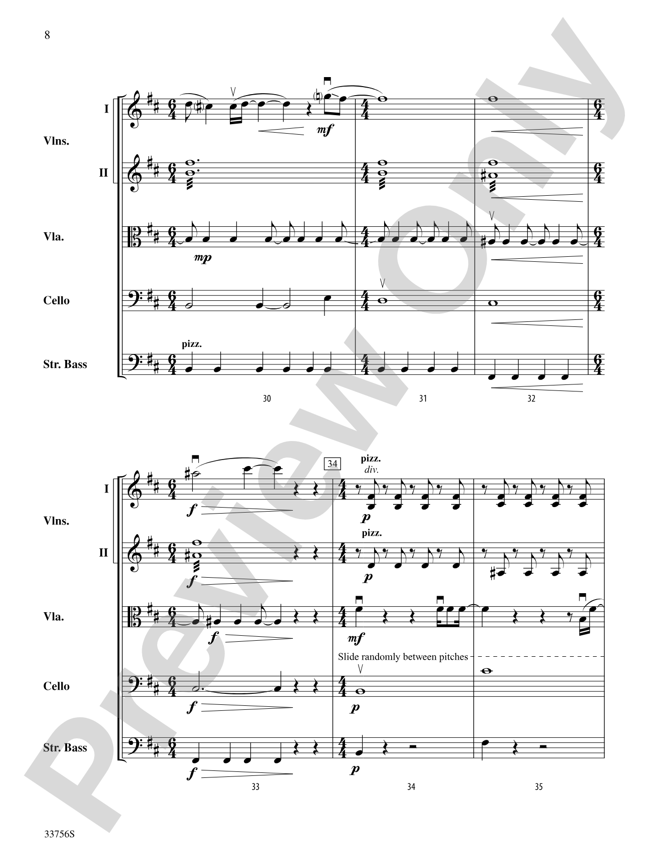 Exit Music (For a Film): String Orchestra Conductor Score & Parts