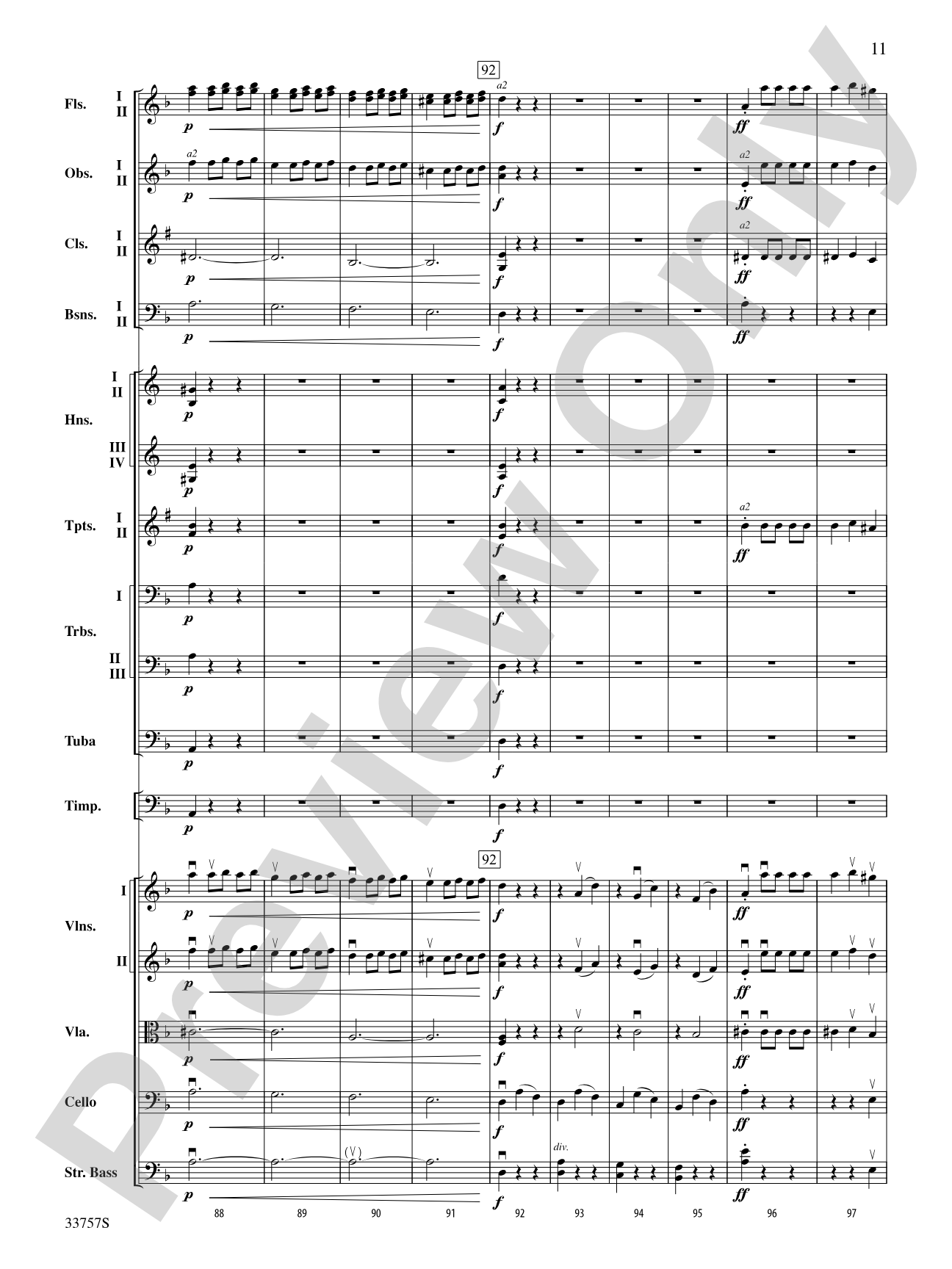 The Quest: Full Orchestra Conductor Score & Parts