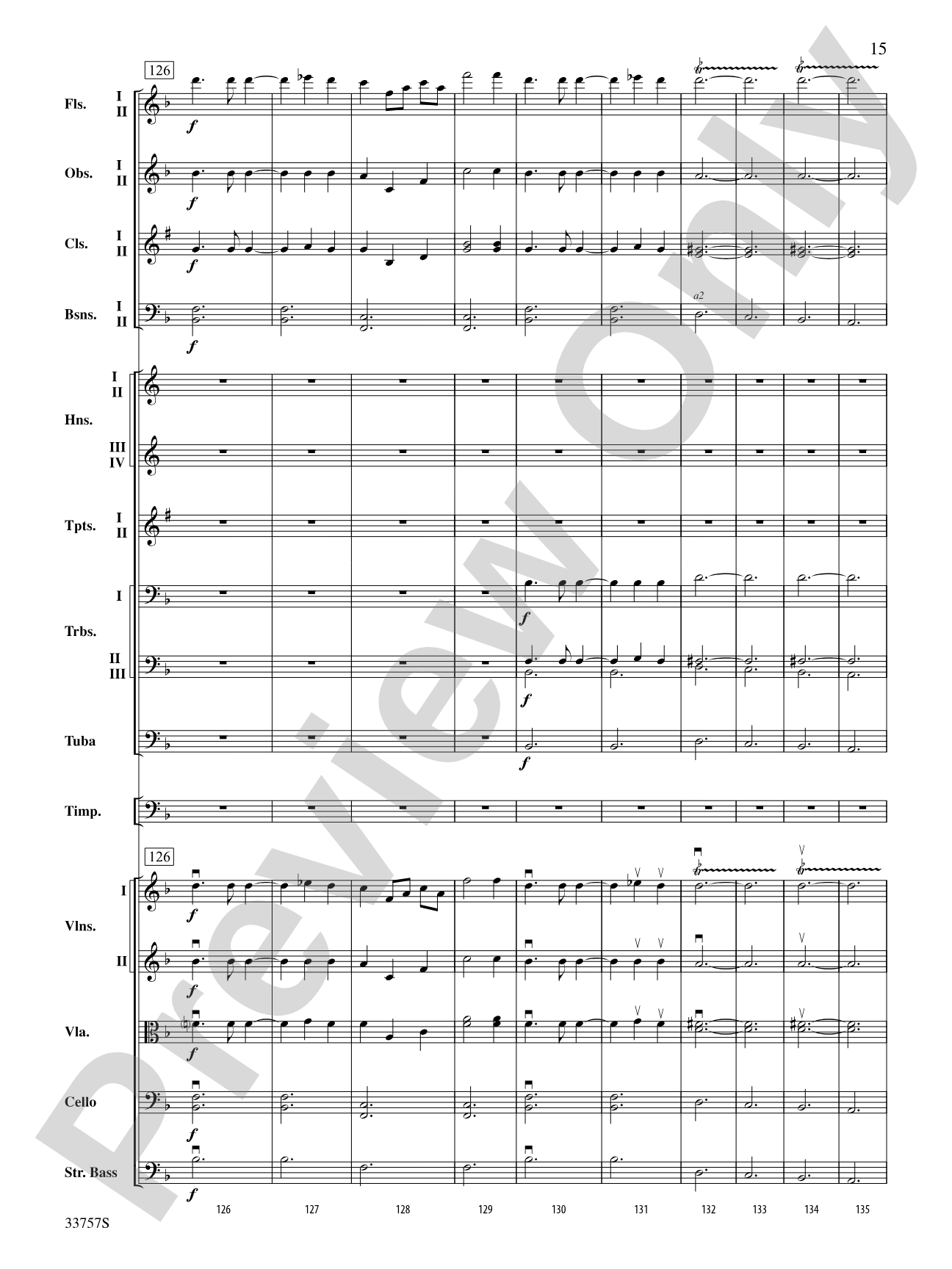 The Quest: Full Orchestra Conductor Score & Parts