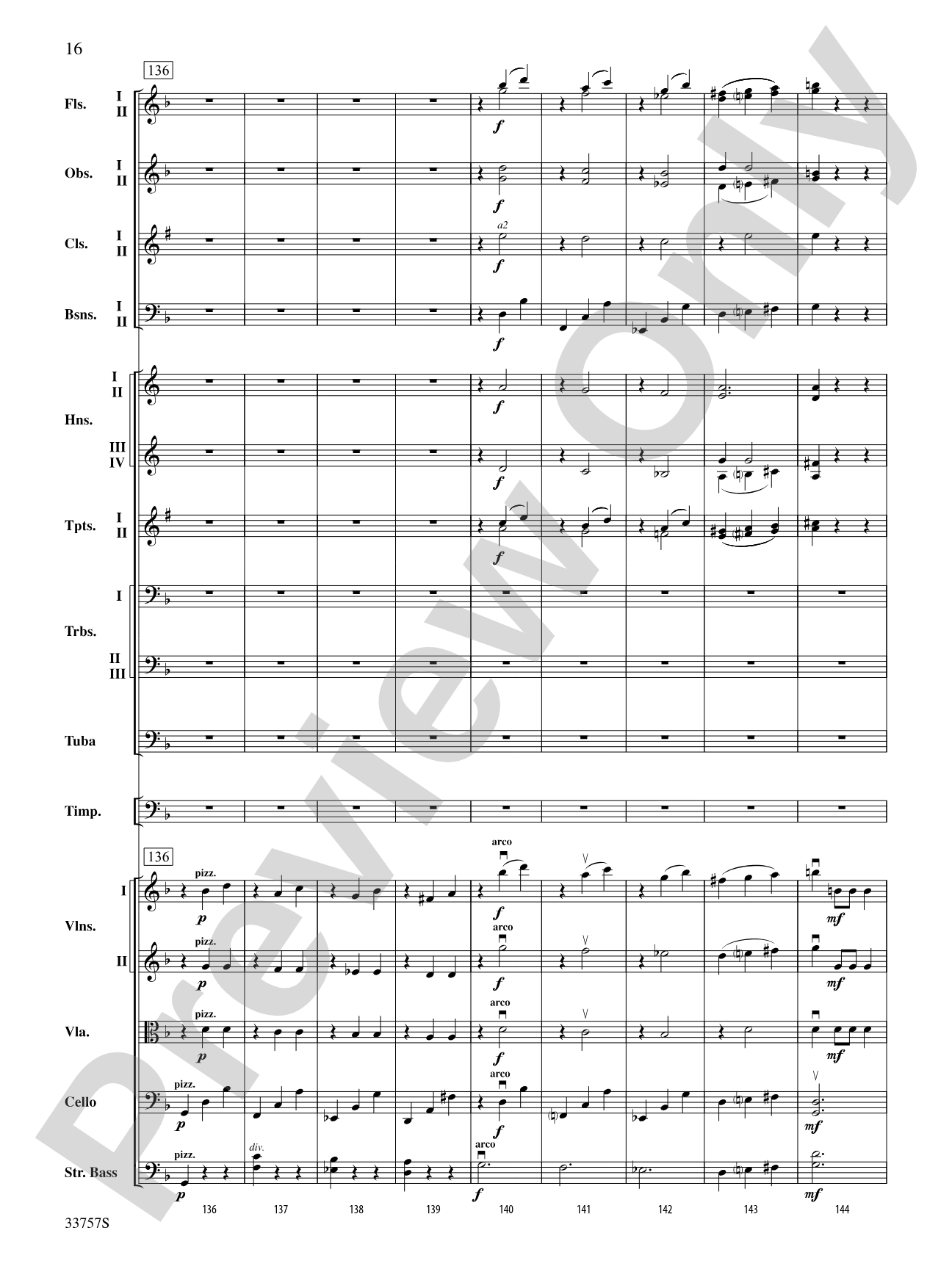 The Quest: Full Orchestra Conductor Score & Parts