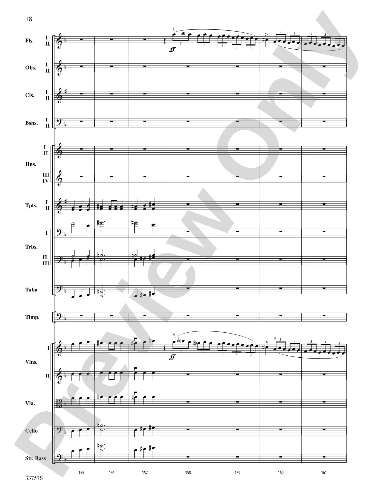 The Quest: Full Orchestra Conductor Score & Parts