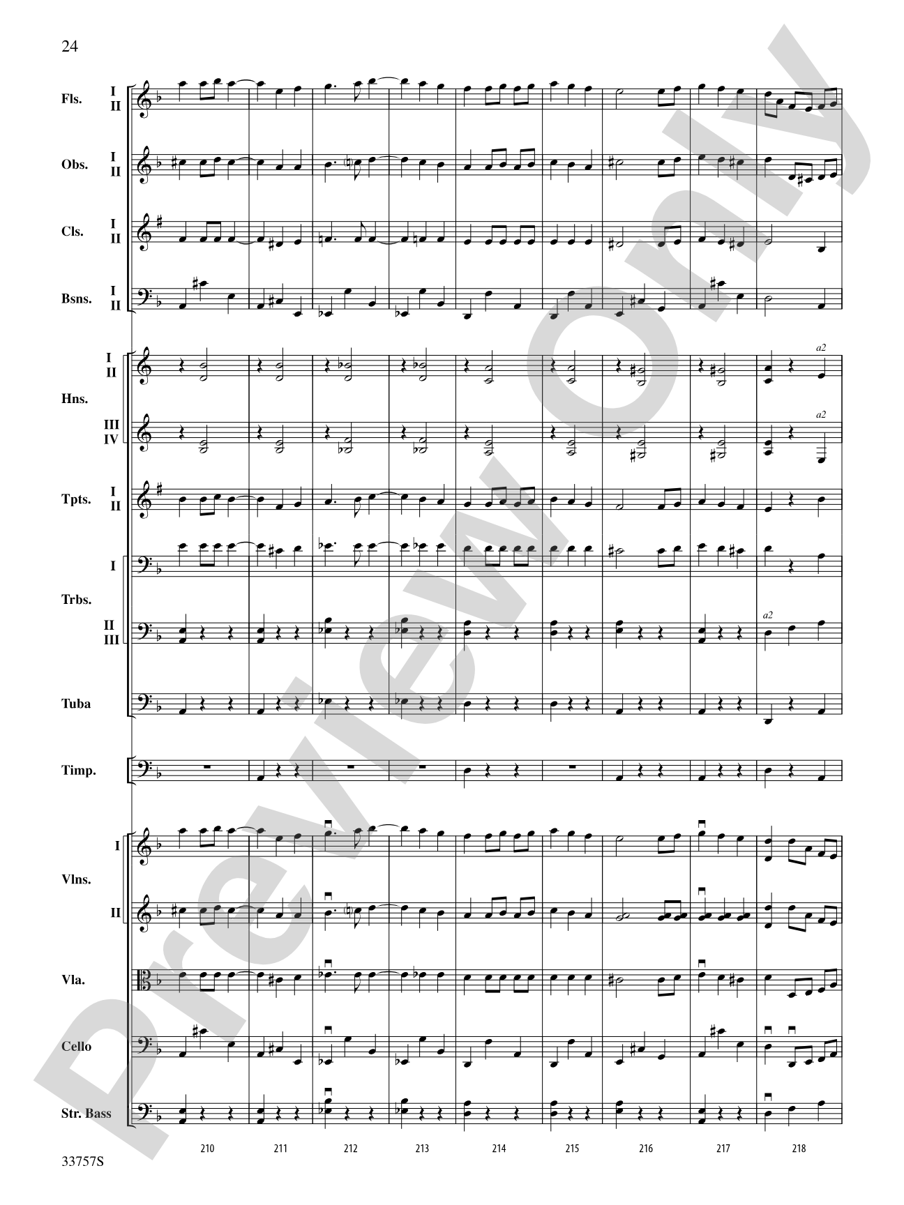 The Quest: Full Orchestra Conductor Score & Parts