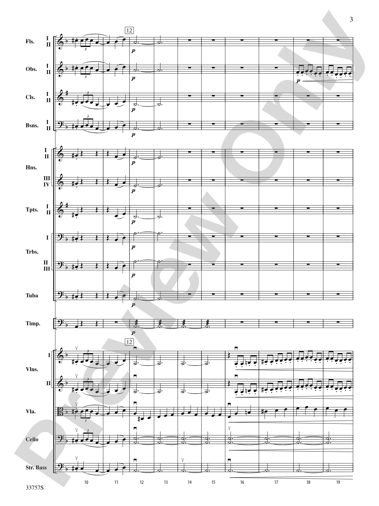 The Quest: Full Orchestra Conductor Score & Parts