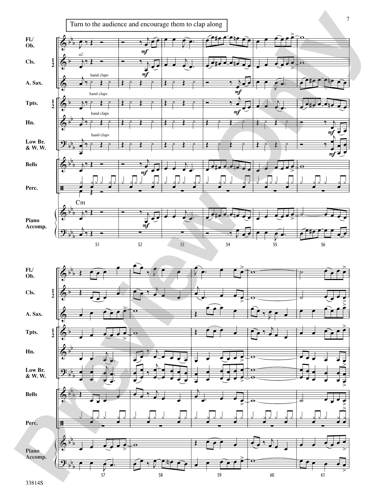 Stand Up and Swing: Concert Band Conductor Score & Parts