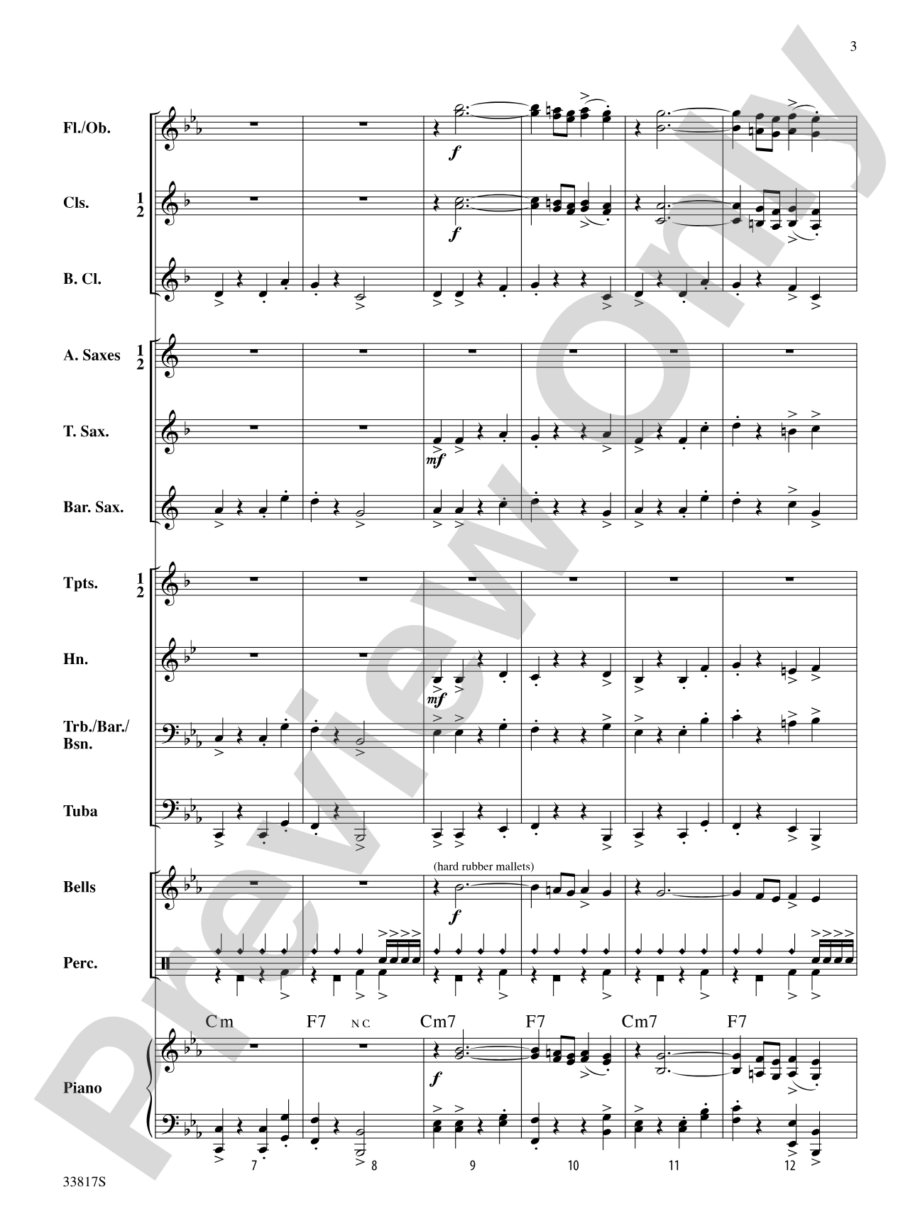 Construction Zone: Concert Band Conductor Score & Parts