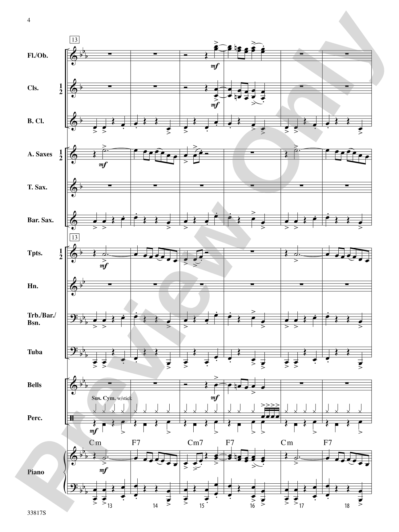 Construction Zone: Concert Band Conductor Score & Parts