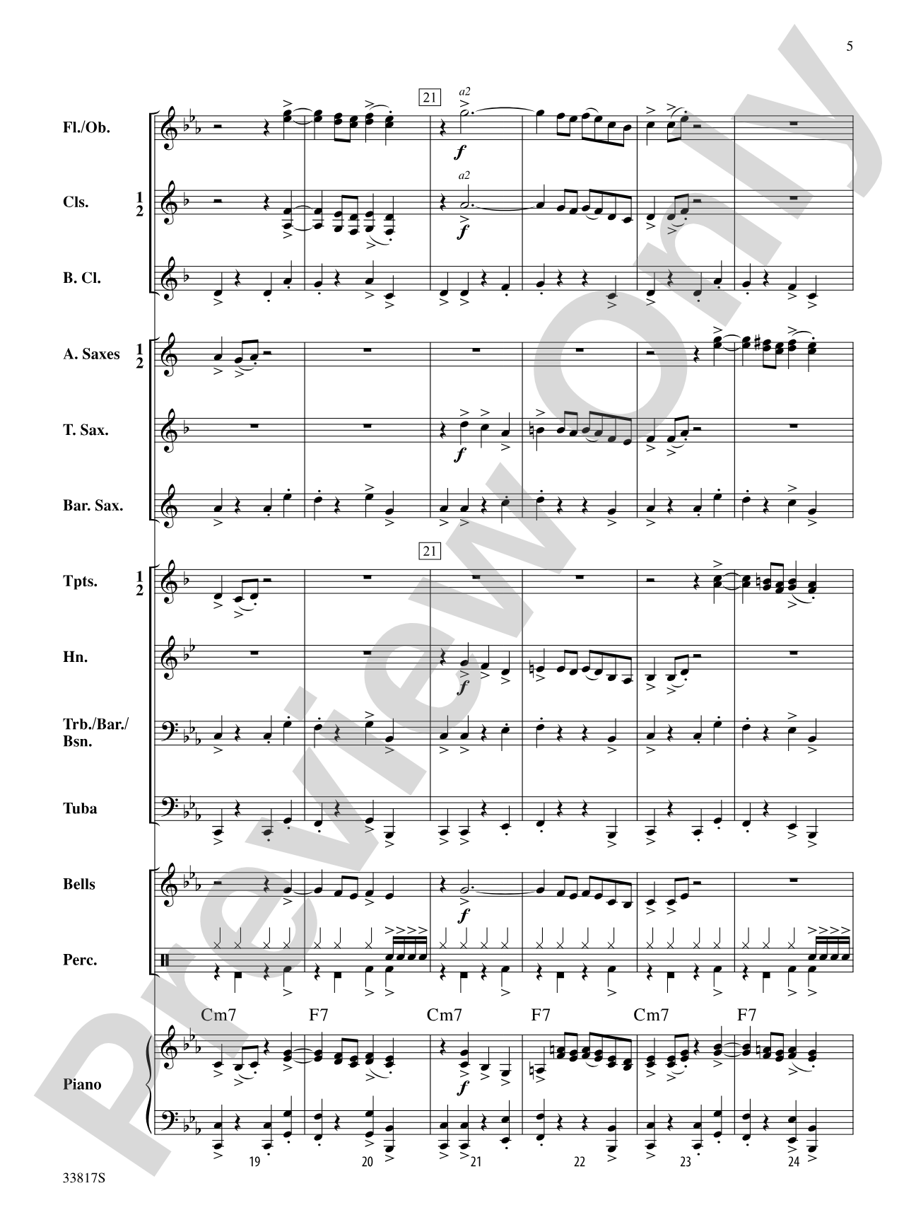 Construction Zone: Concert Band Conductor Score & Parts