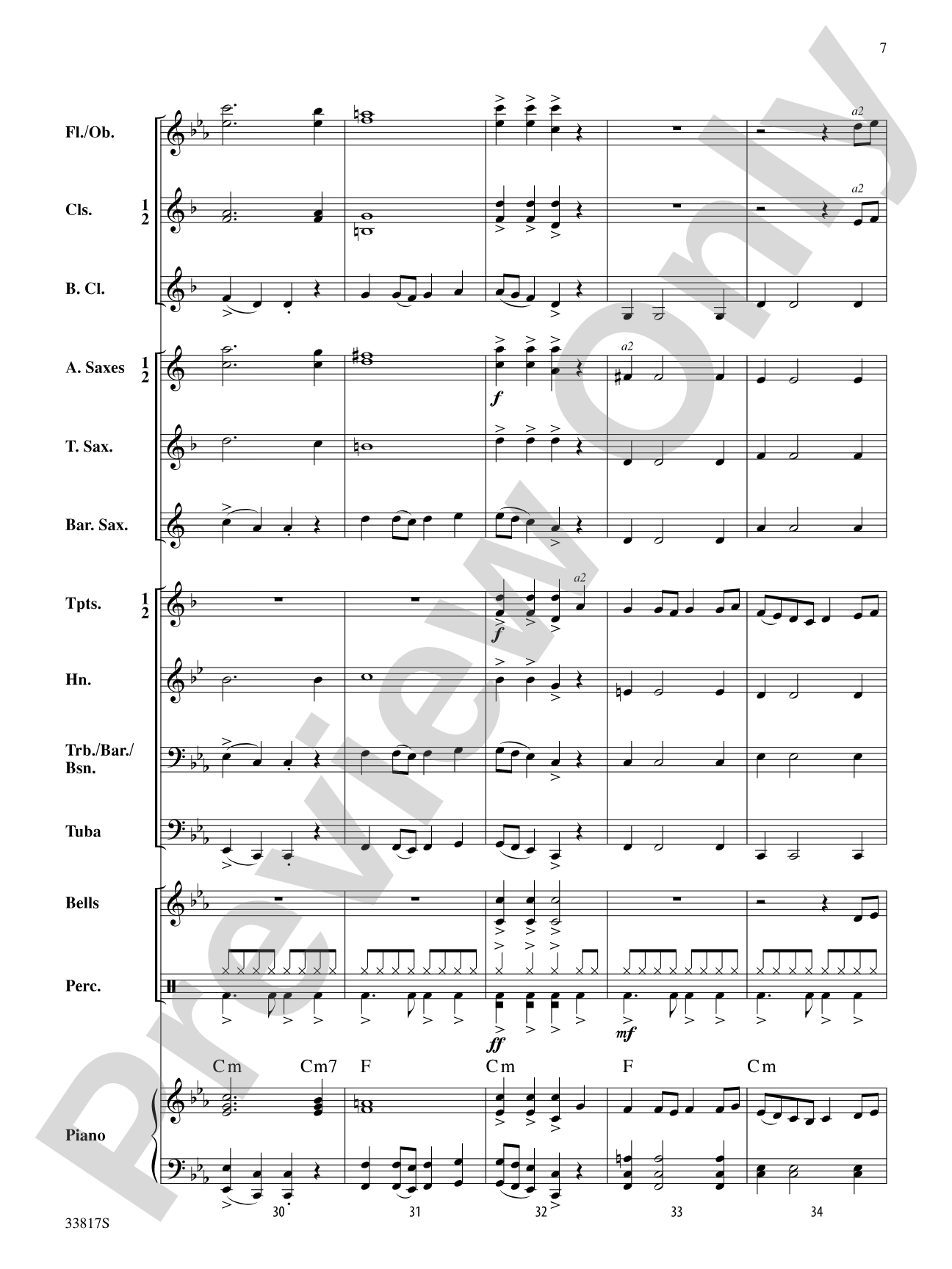 Construction Zone: Concert Band Conductor Score & Parts