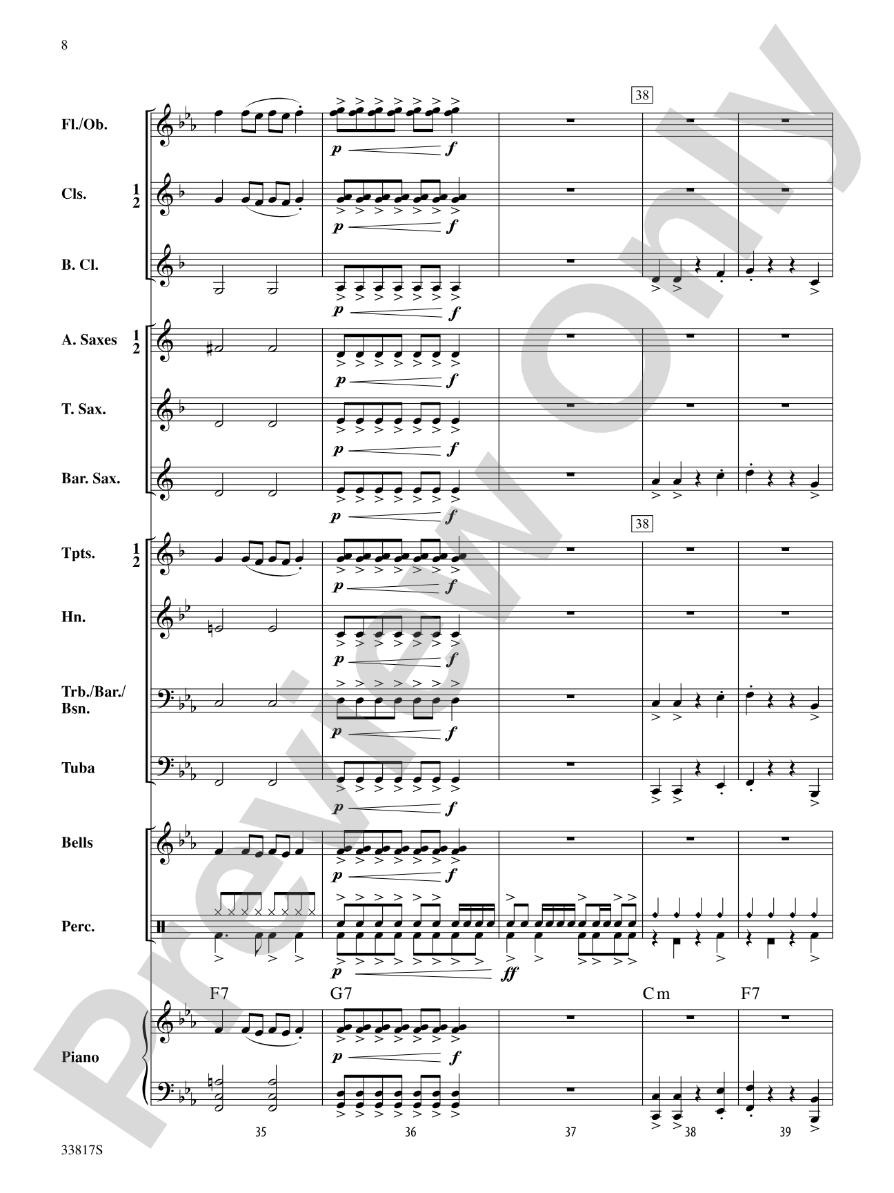 Construction Zone: Concert Band Conductor Score & Parts