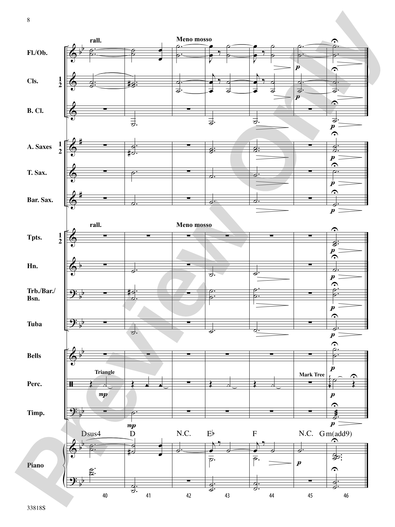 A Canadian Ballad: Concert Band Conductor Score & Parts