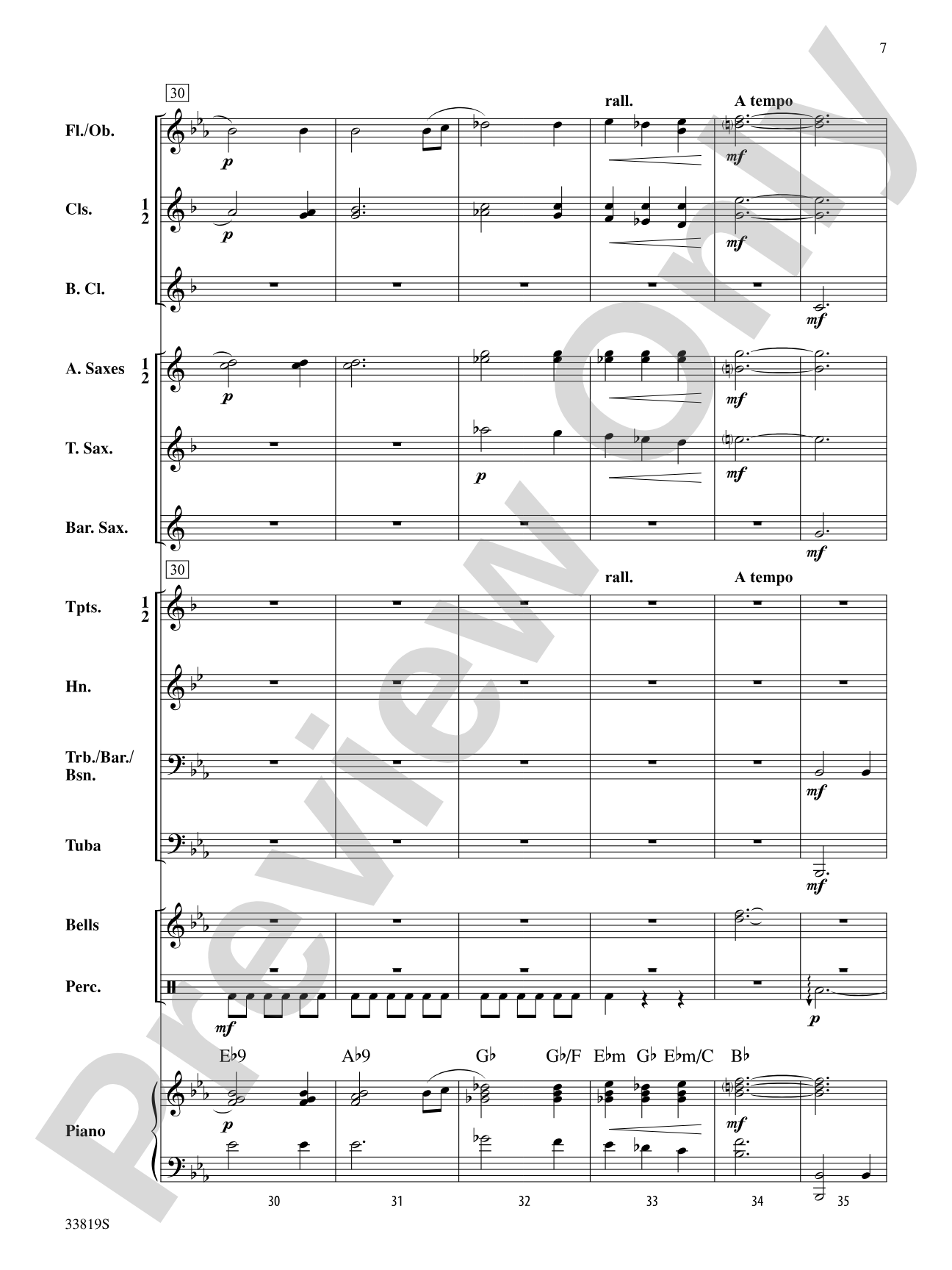 Snow Globe: Concert Band Conductor Score & Parts