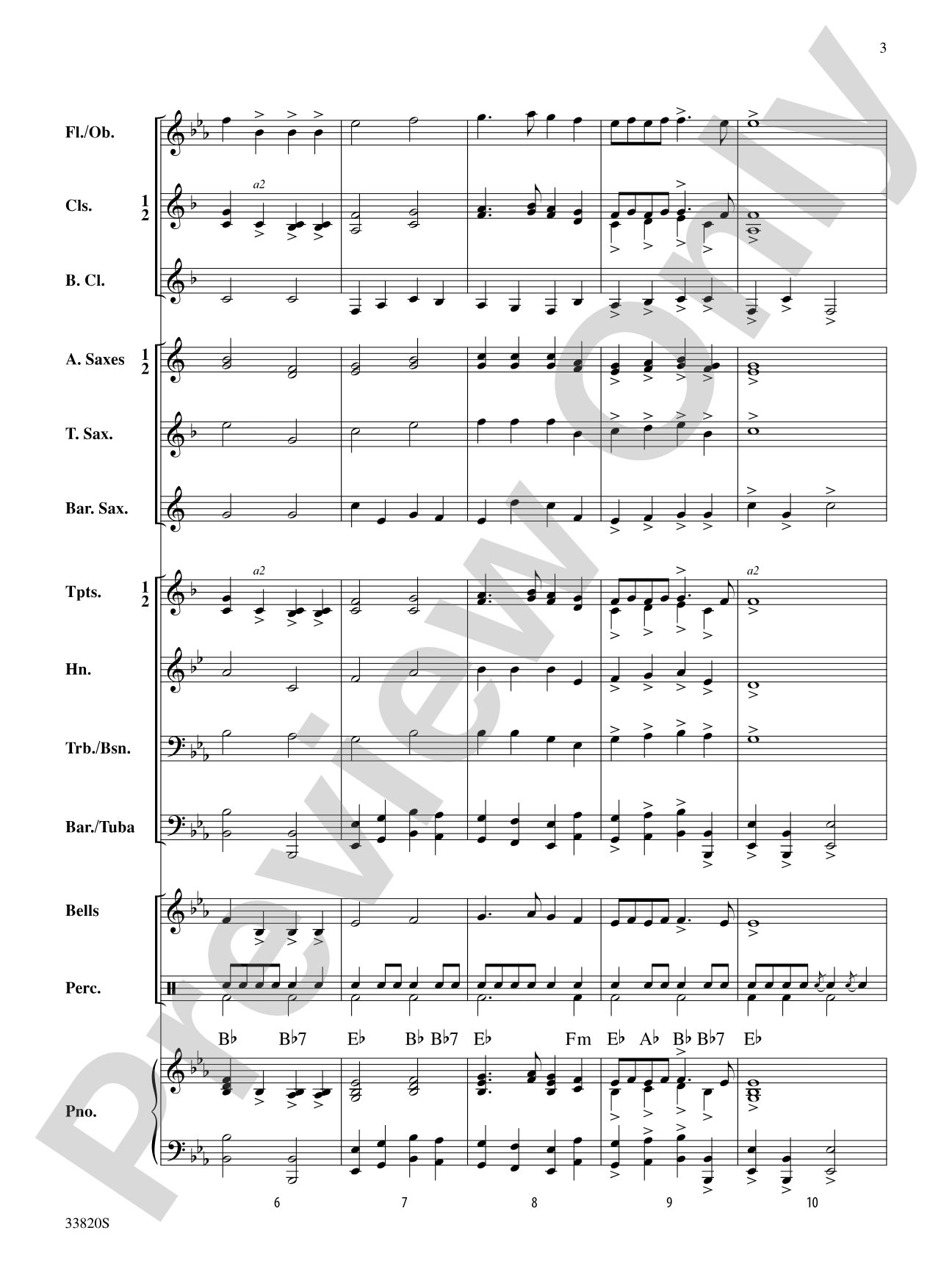 The Prince of Denmark's March: Concert Band Conductor Score & Parts