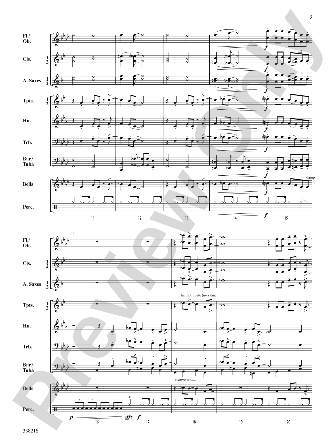 Stay Cool: Concert Band Conductor Score & Parts