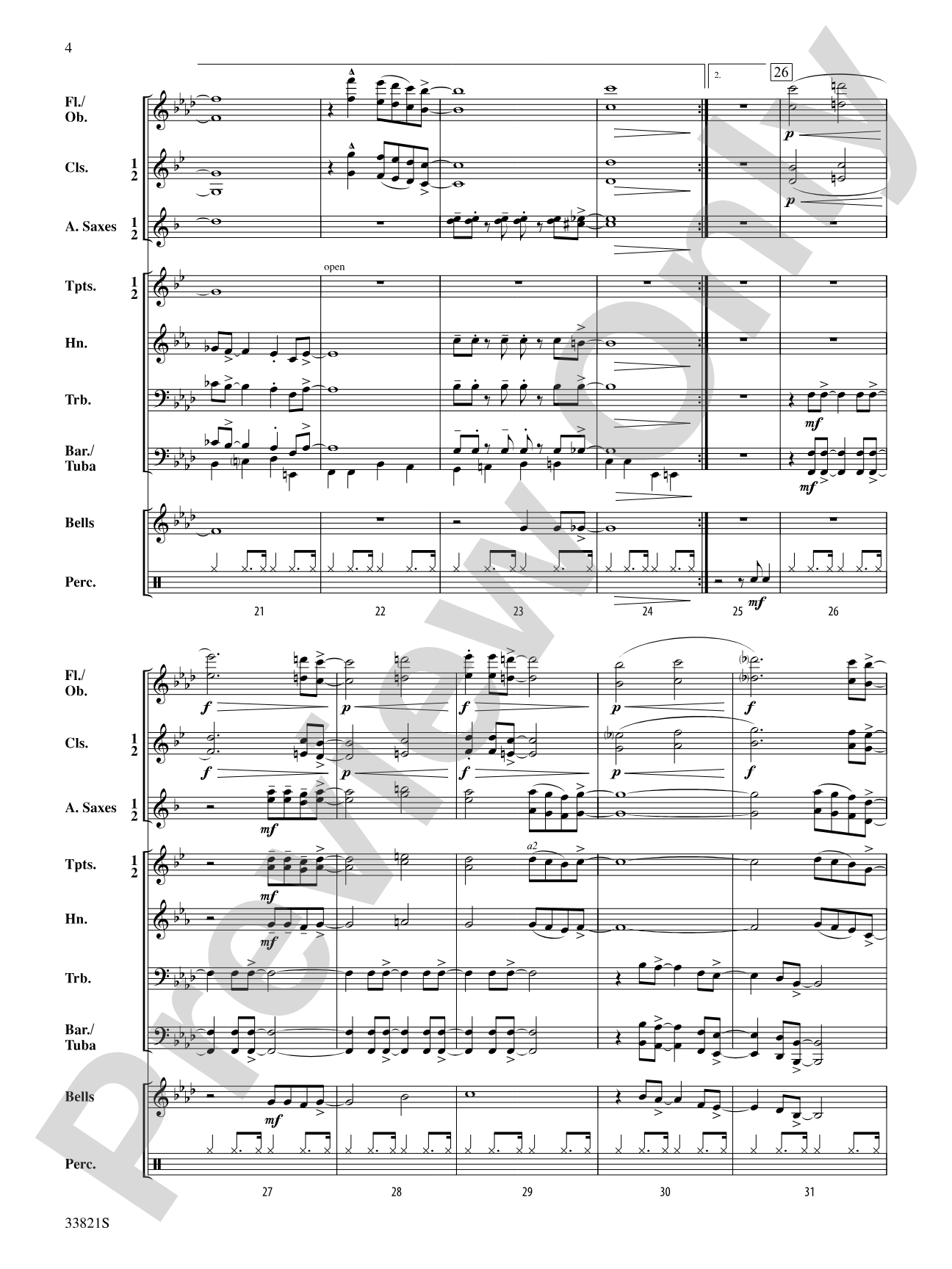 Stay Cool: Concert Band Conductor Score & Parts