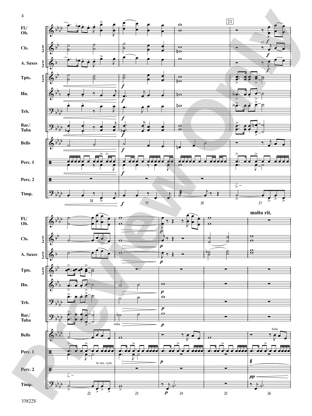 Code of Honor: Concert Band Conductor Score & Parts