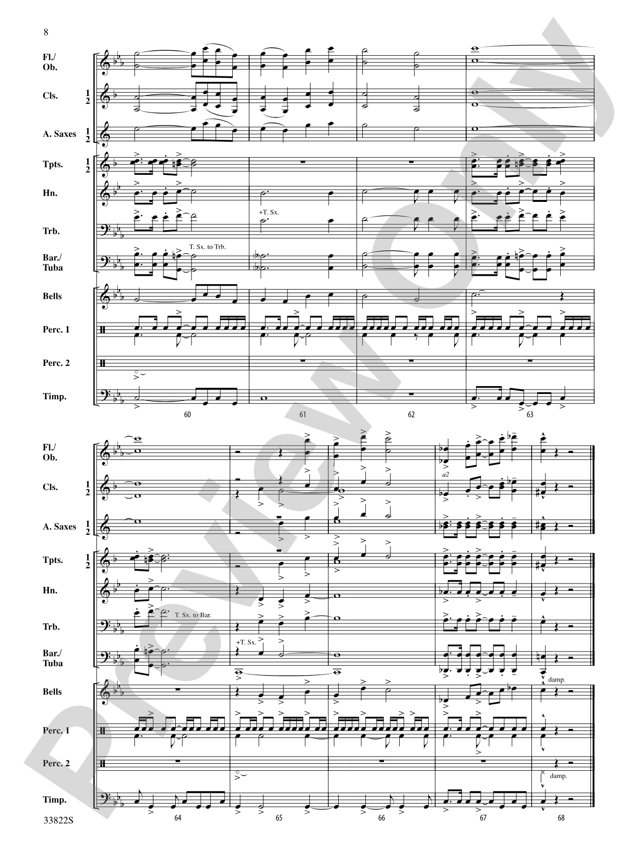 Code of Honor: Concert Band Conductor Score & Parts
