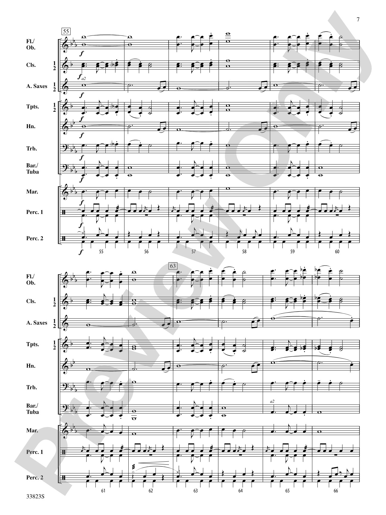 Tu Ungane: Concert Band Conductor Score & Parts