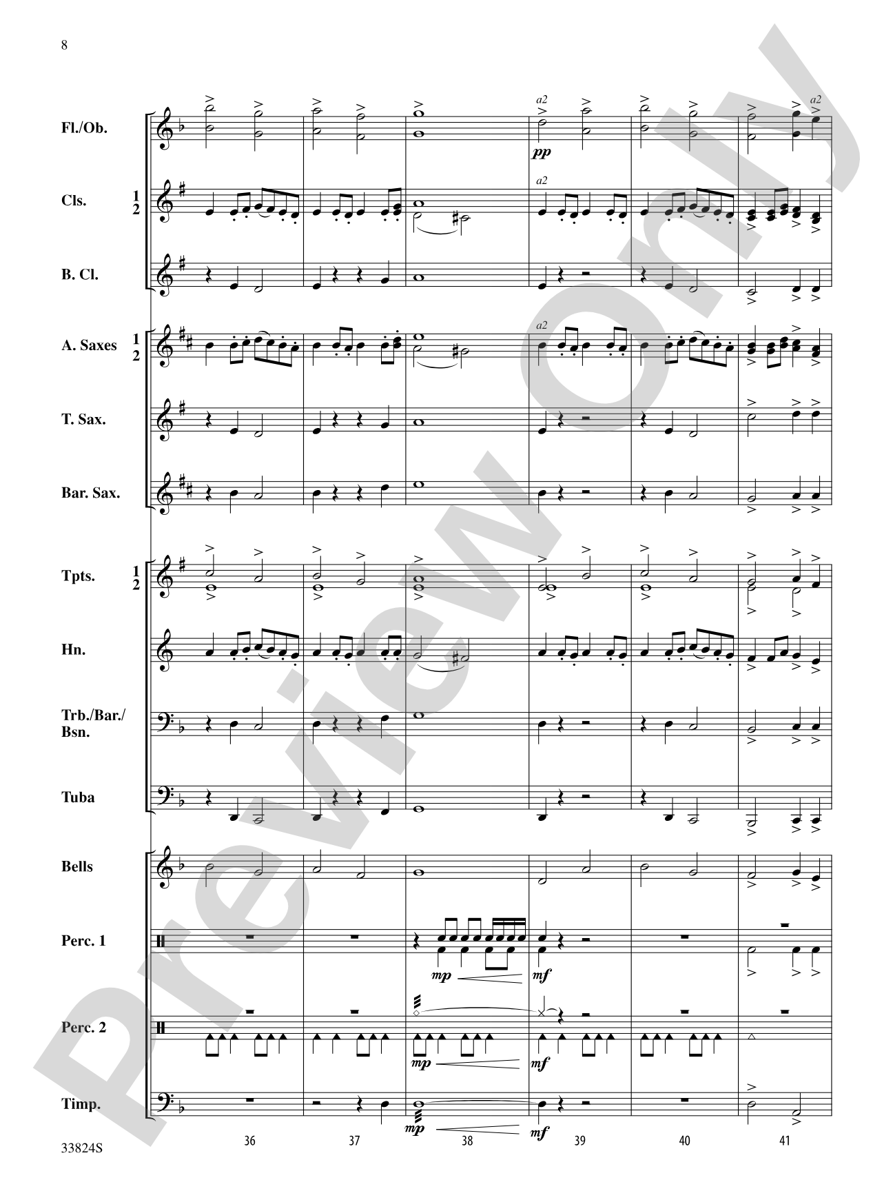 Awake the Iron: Concert Band Conductor Score & Parts