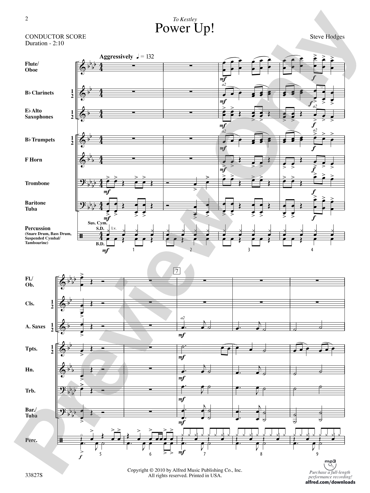 Power Up!: Concert Band Conductor Score & Parts