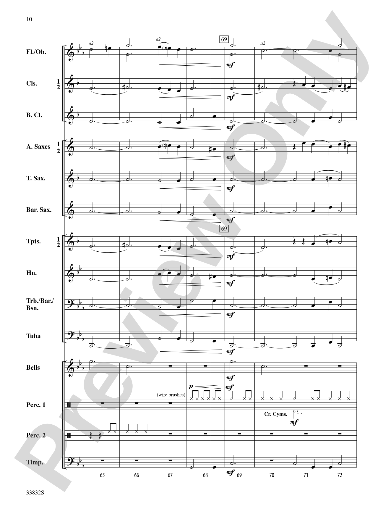 Star-Rise: Concert Band Conductor Score & Parts