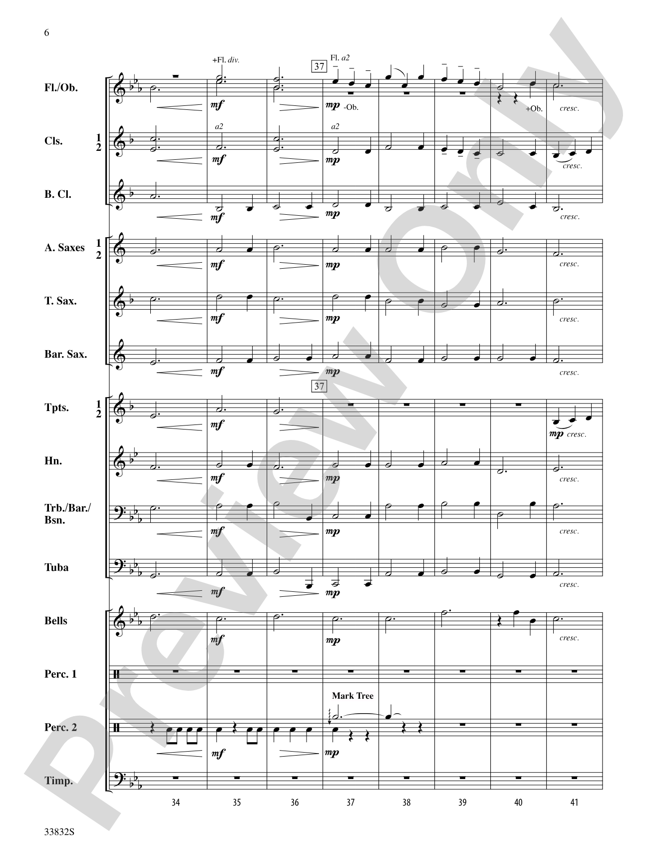 Star-Rise: Concert Band Conductor Score & Parts