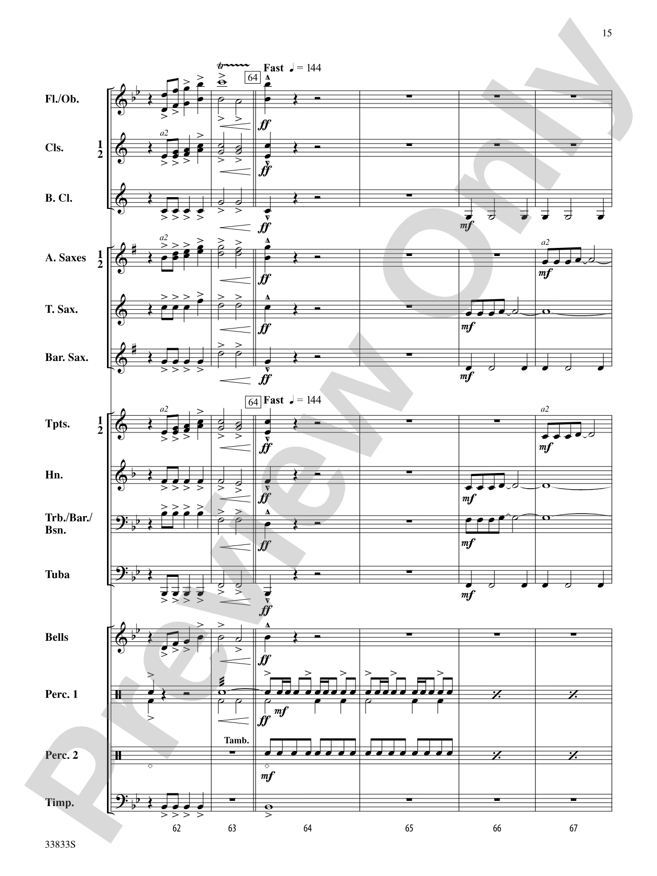 Stonybrook Overture: Concert Band Conductor Score & Parts