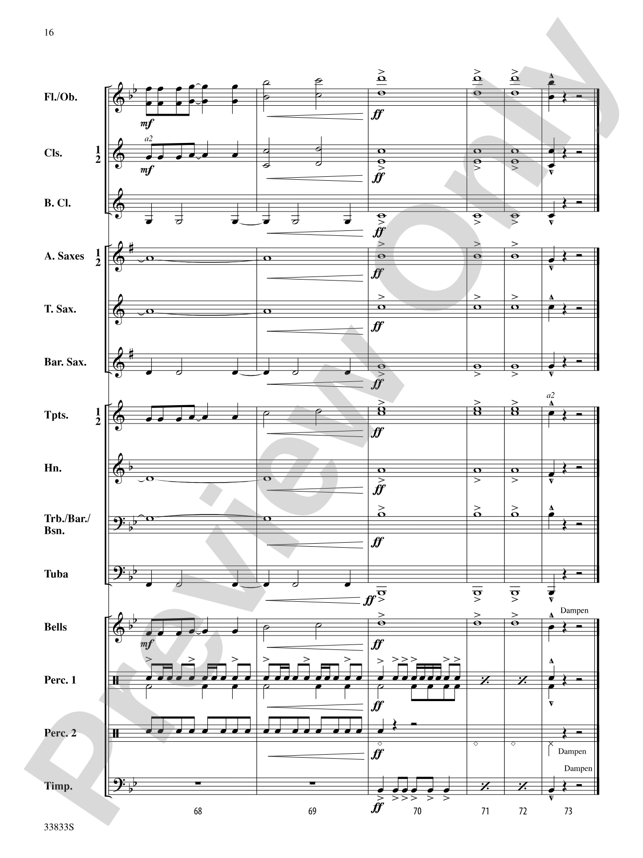Stonybrook Overture: Concert Band Conductor Score & Parts