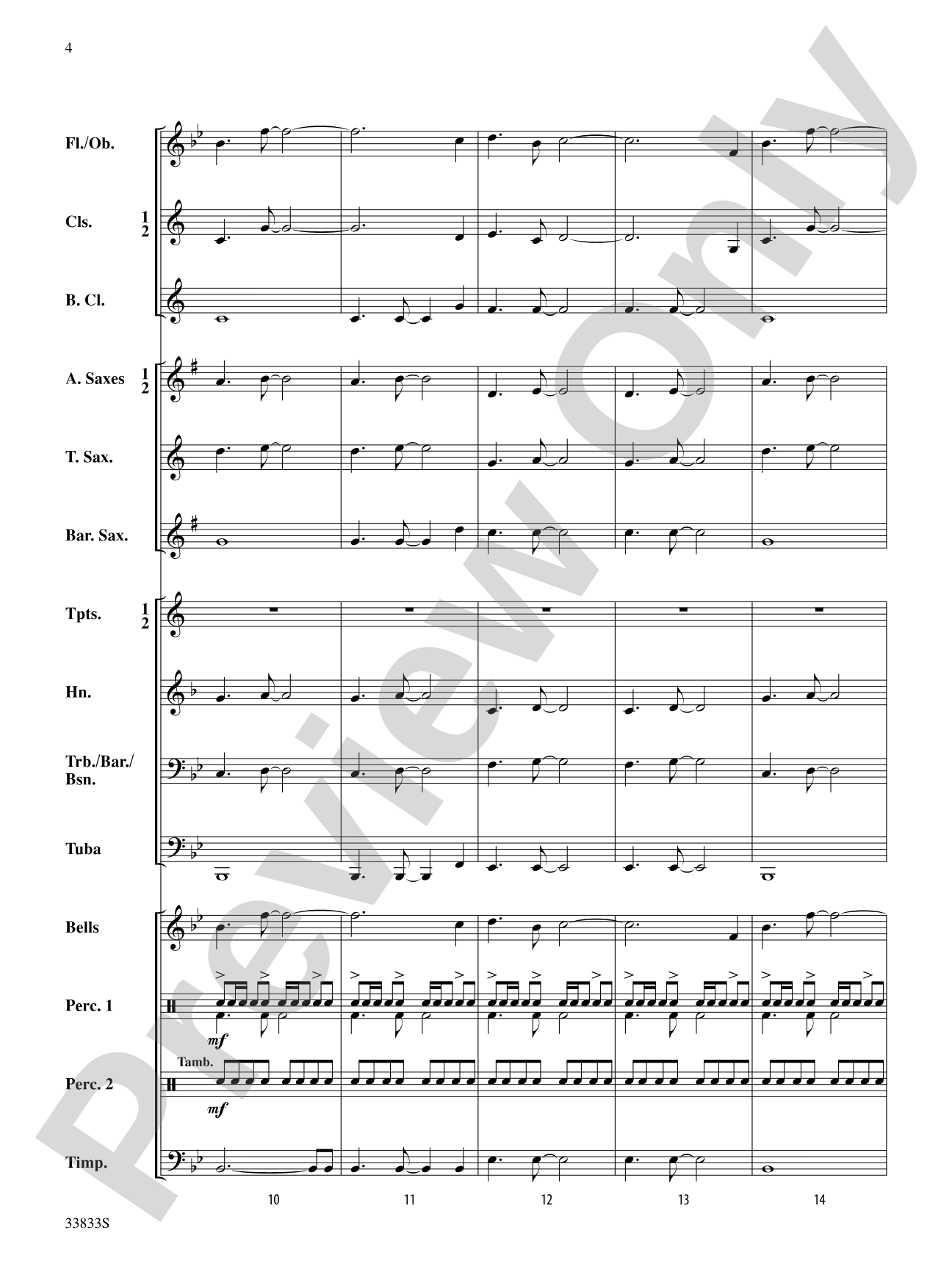 Stonybrook Overture: Concert Band Conductor Score & Parts