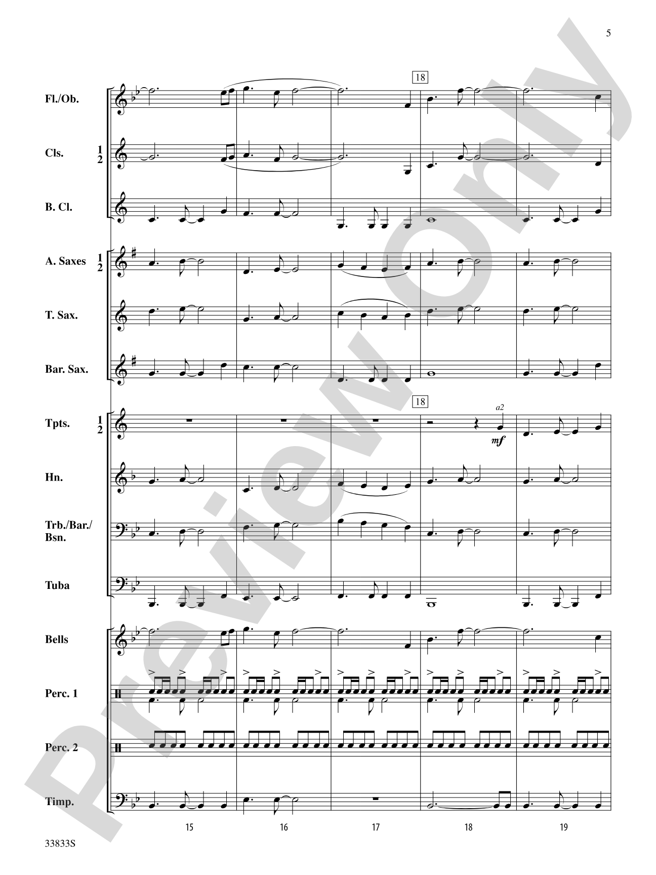 Stonybrook Overture: Concert Band Conductor Score & Parts