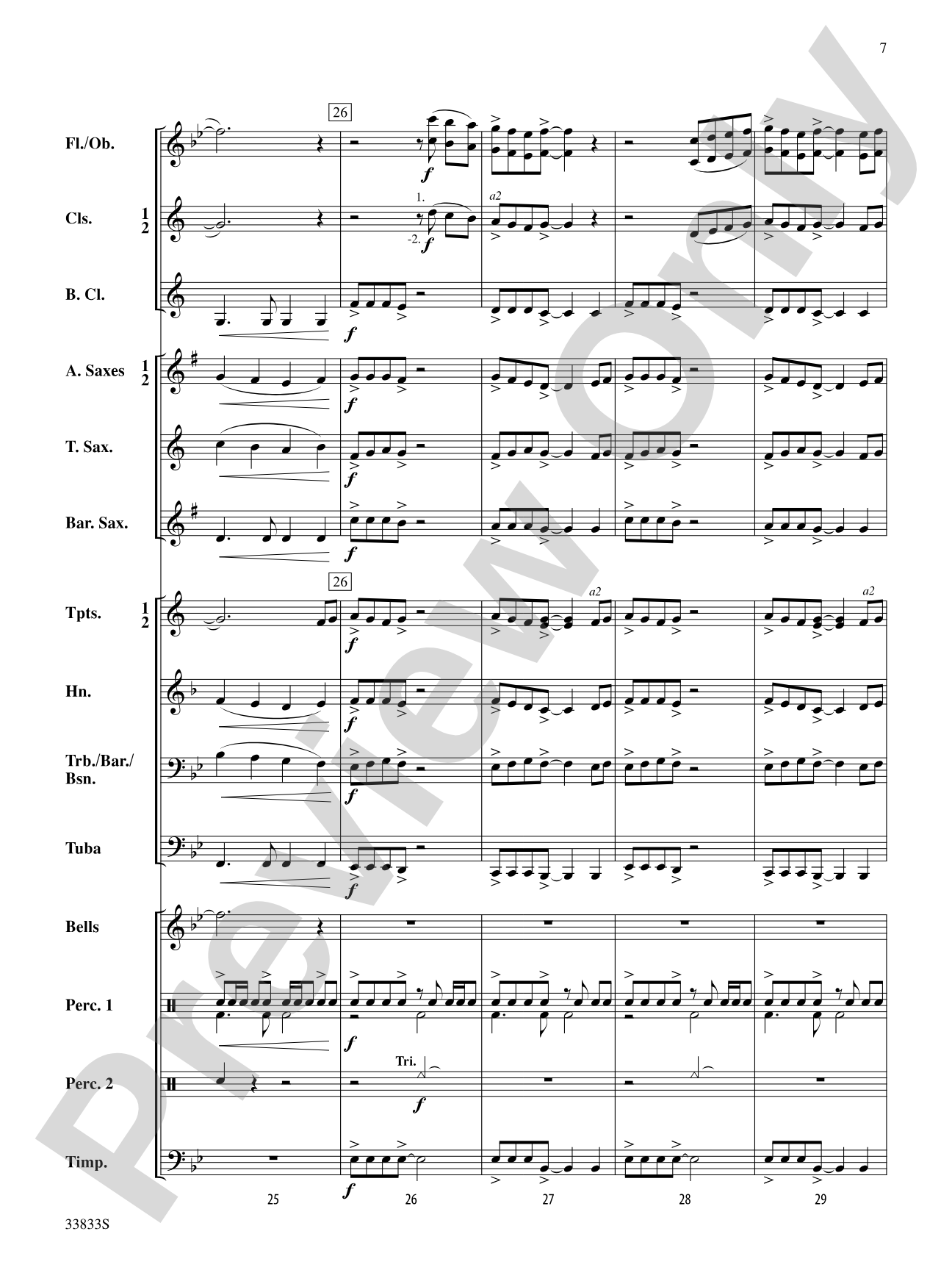 Stonybrook Overture: Concert Band Conductor Score & Parts
