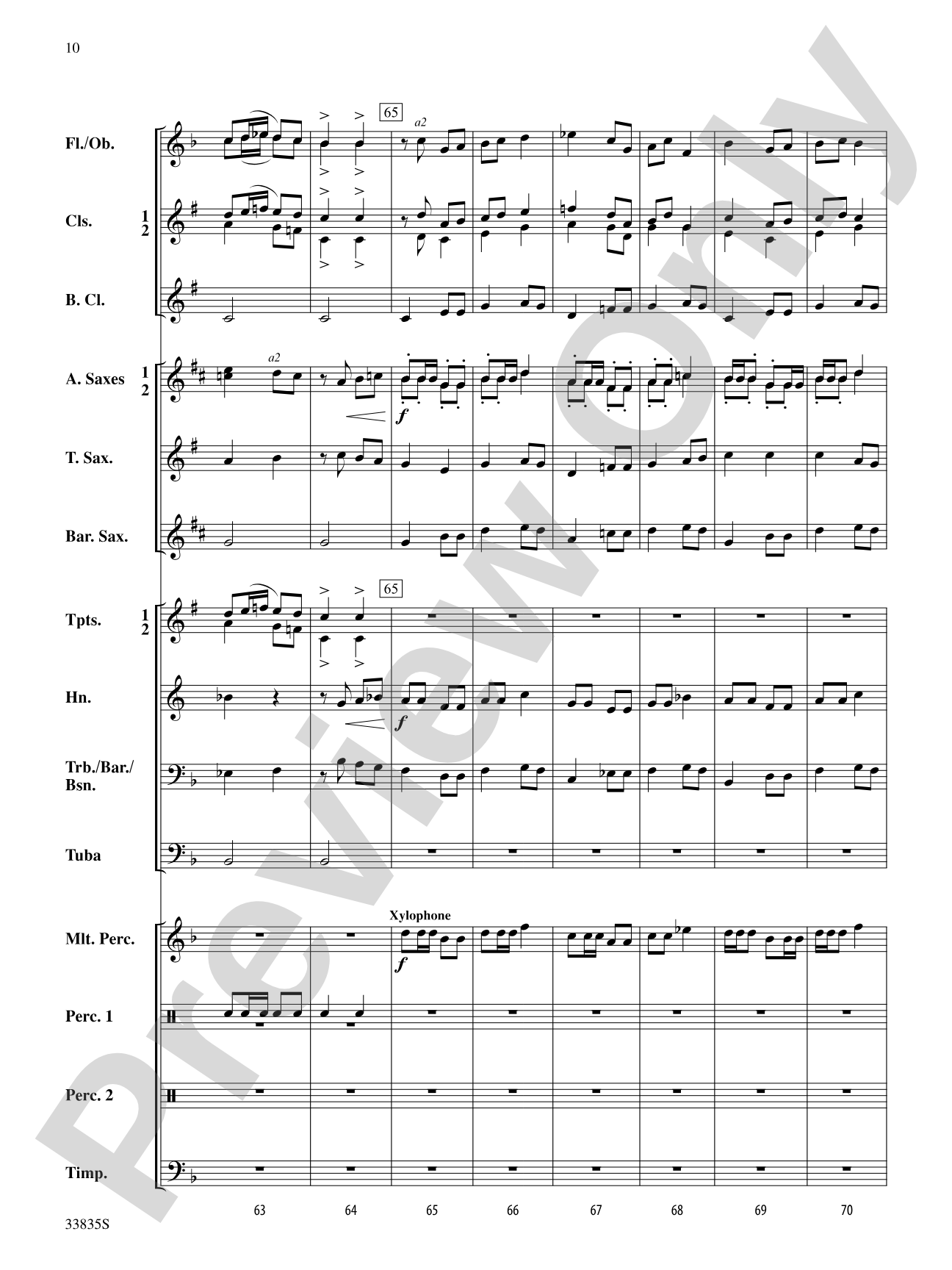 American Song Settings, No. 2: Concert Band Conductor Score & Parts