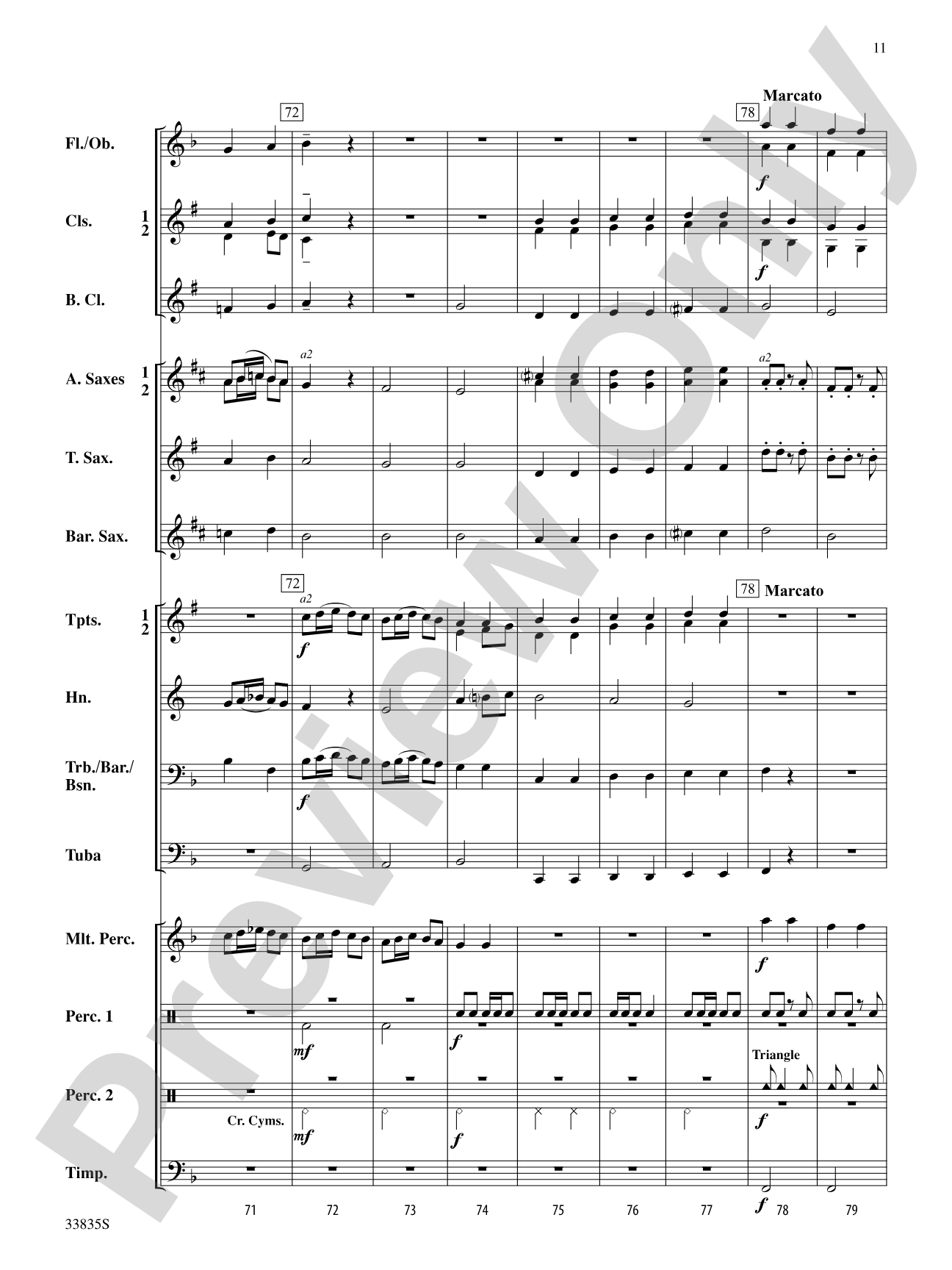 American Song Settings, No. 2: Concert Band Conductor Score & Parts