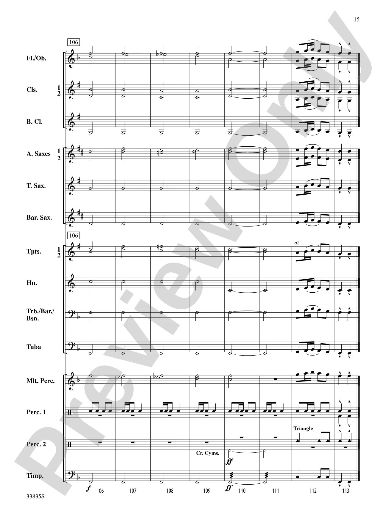American Song Settings, No. 2: Concert Band Conductor Score & Parts