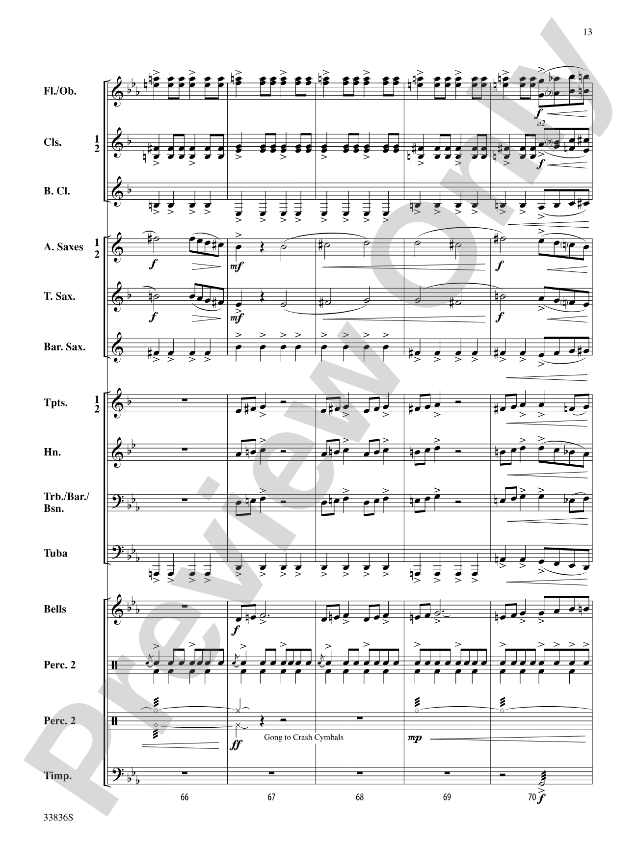 Tornado!: Concert Band Conductor Score & Parts