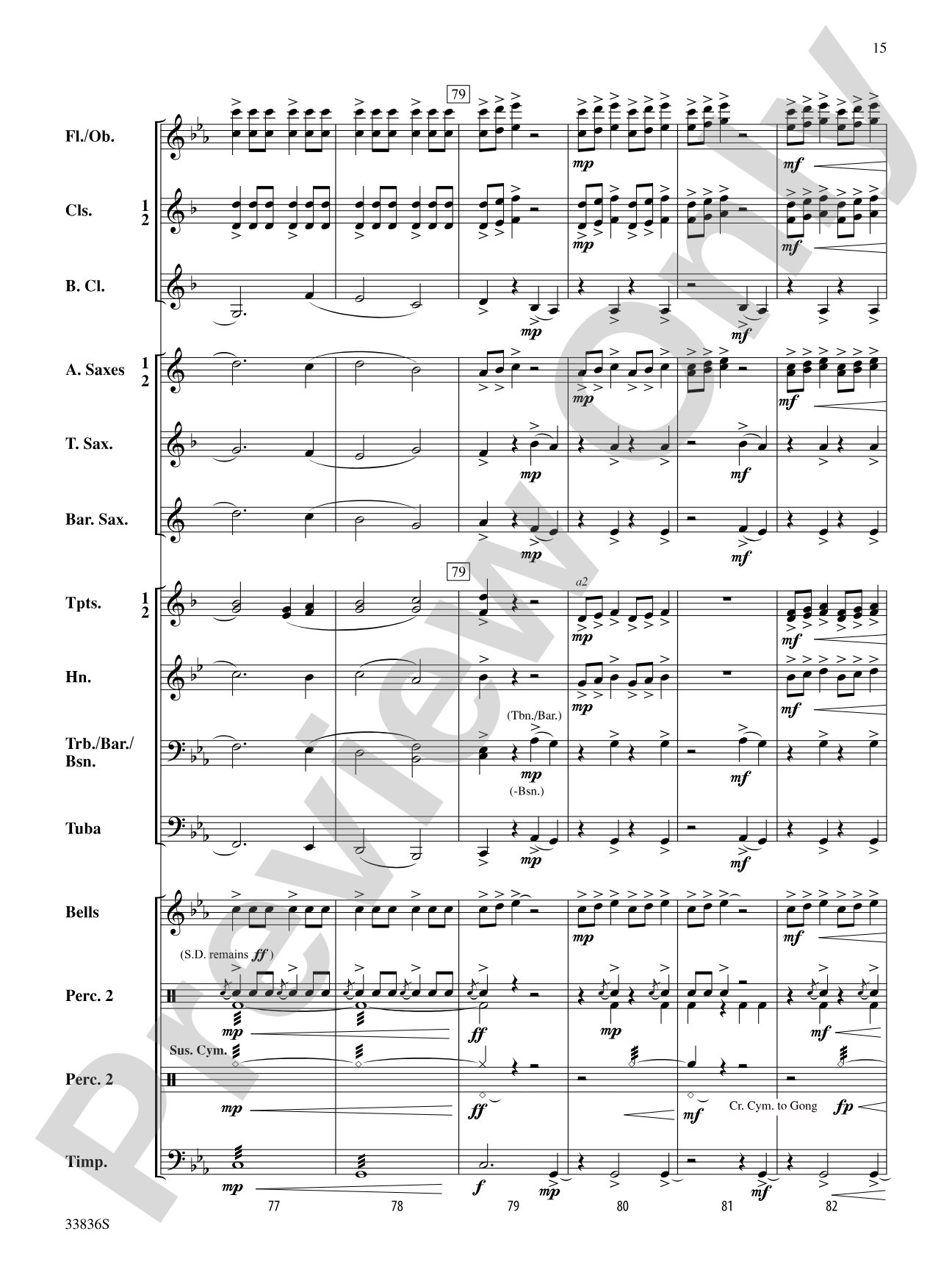 Tornado!: Concert Band Conductor Score & Parts