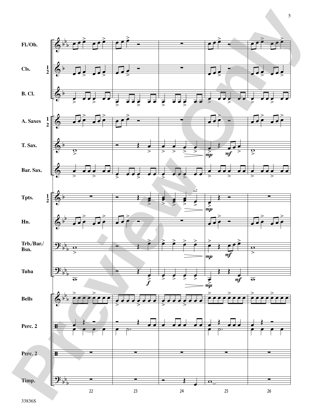 Tornado!: Concert Band Conductor Score & Parts