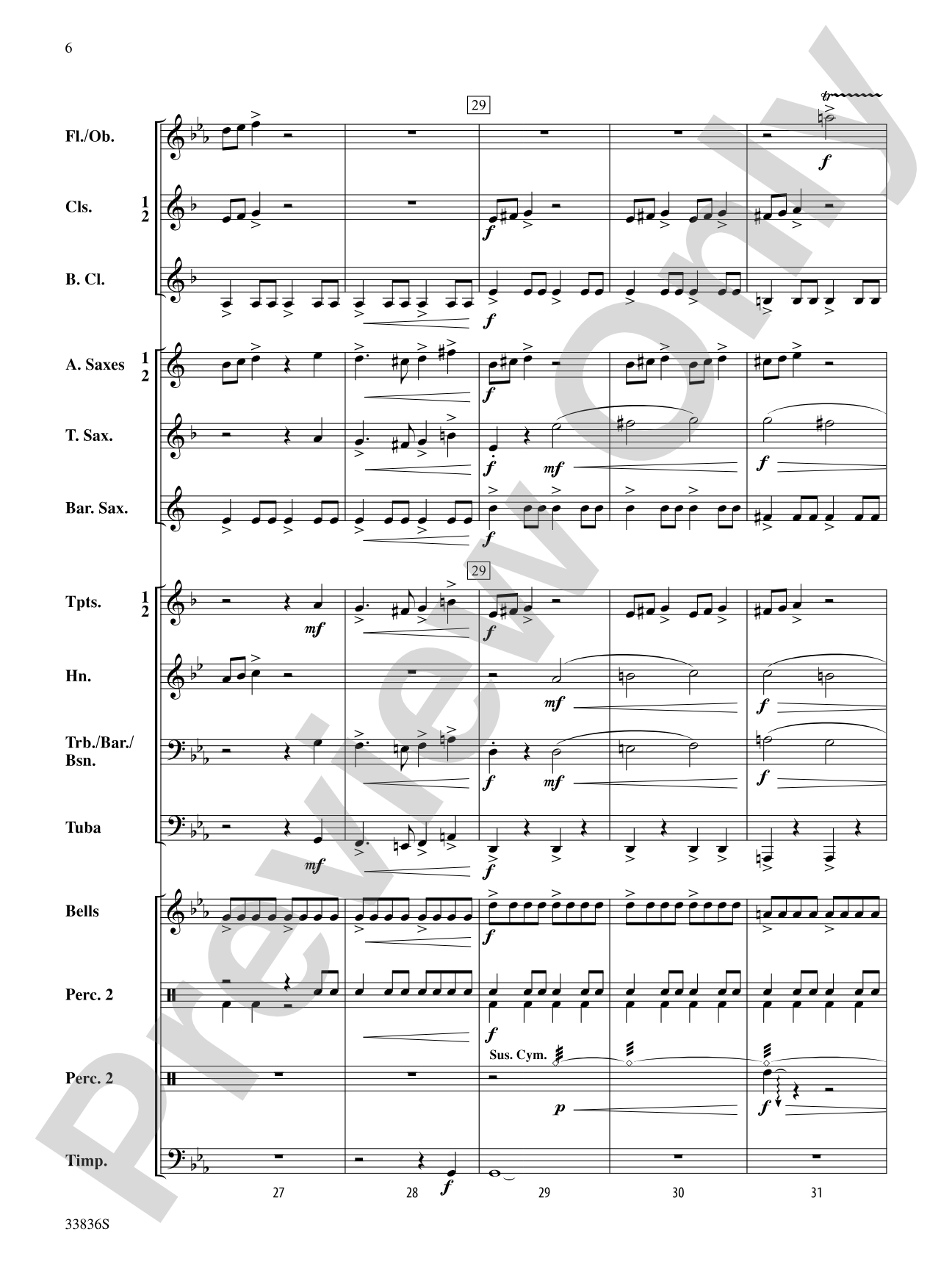 Tornado!: Concert Band Conductor Score & Parts