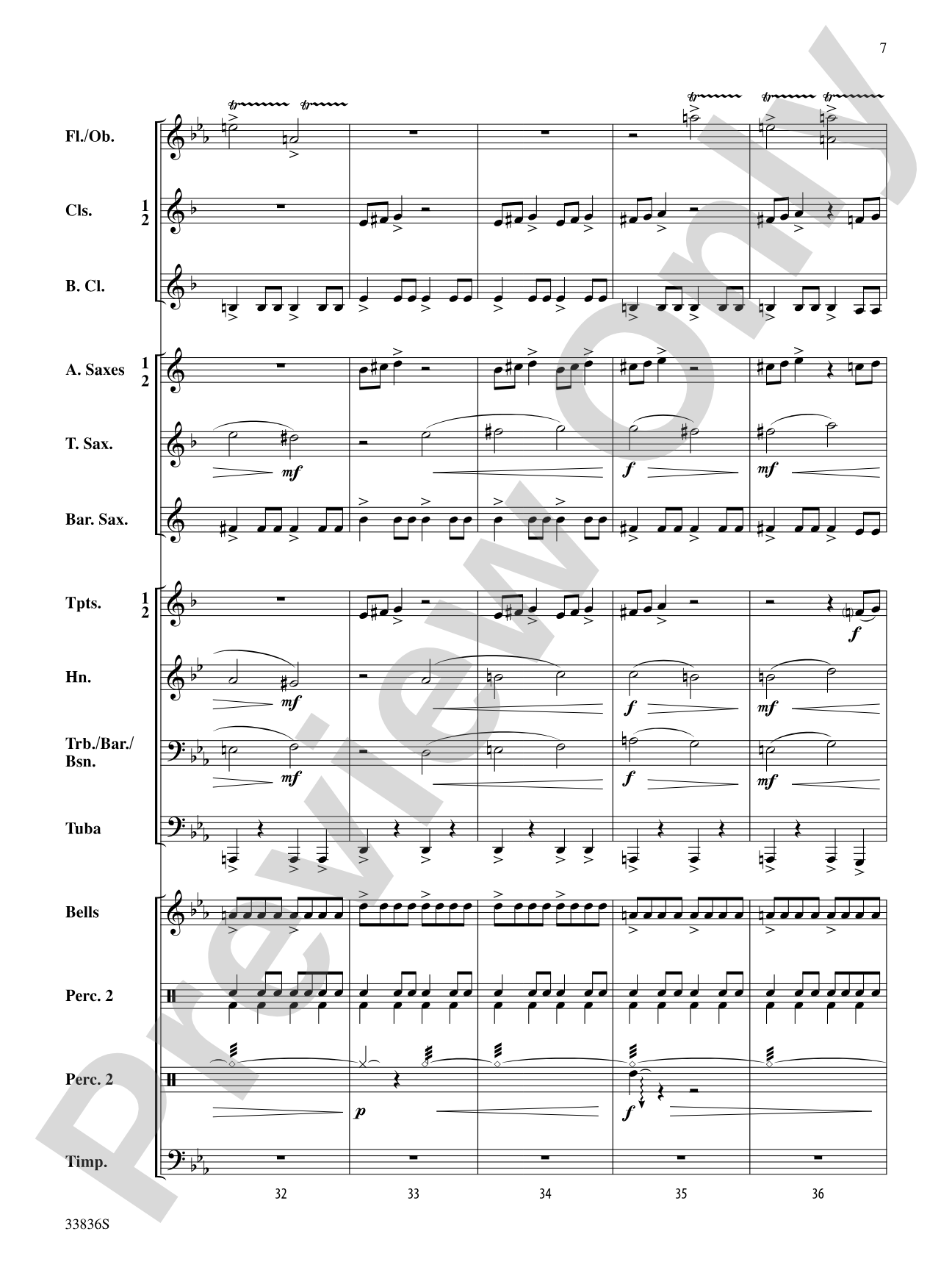Tornado!: Concert Band Conductor Score & Parts