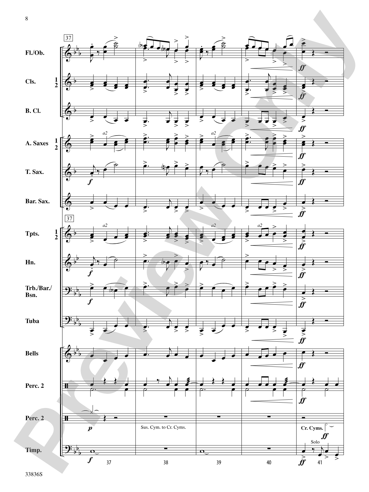 Tornado!: Concert Band Conductor Score & Parts