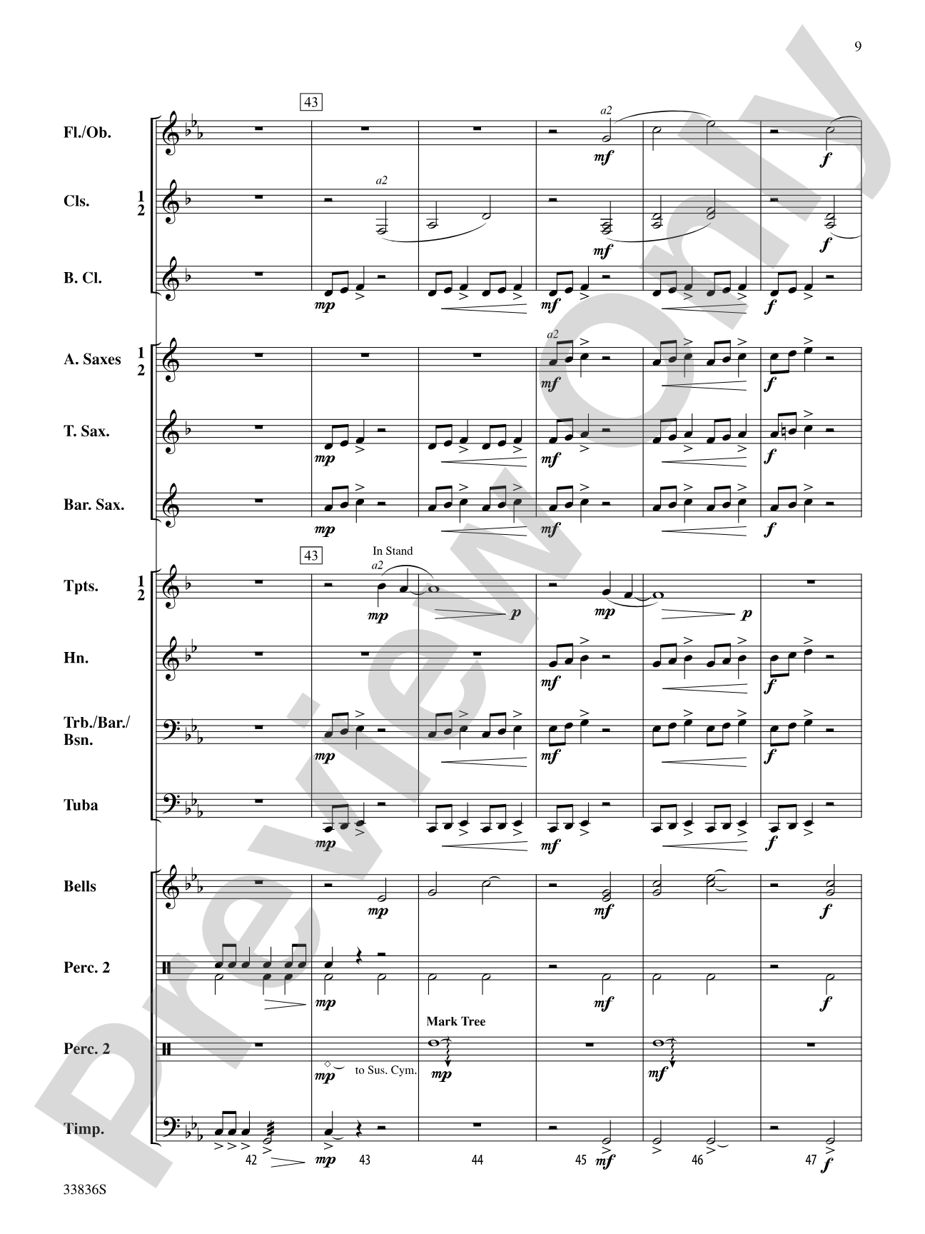 Tornado!: Concert Band Conductor Score & Parts