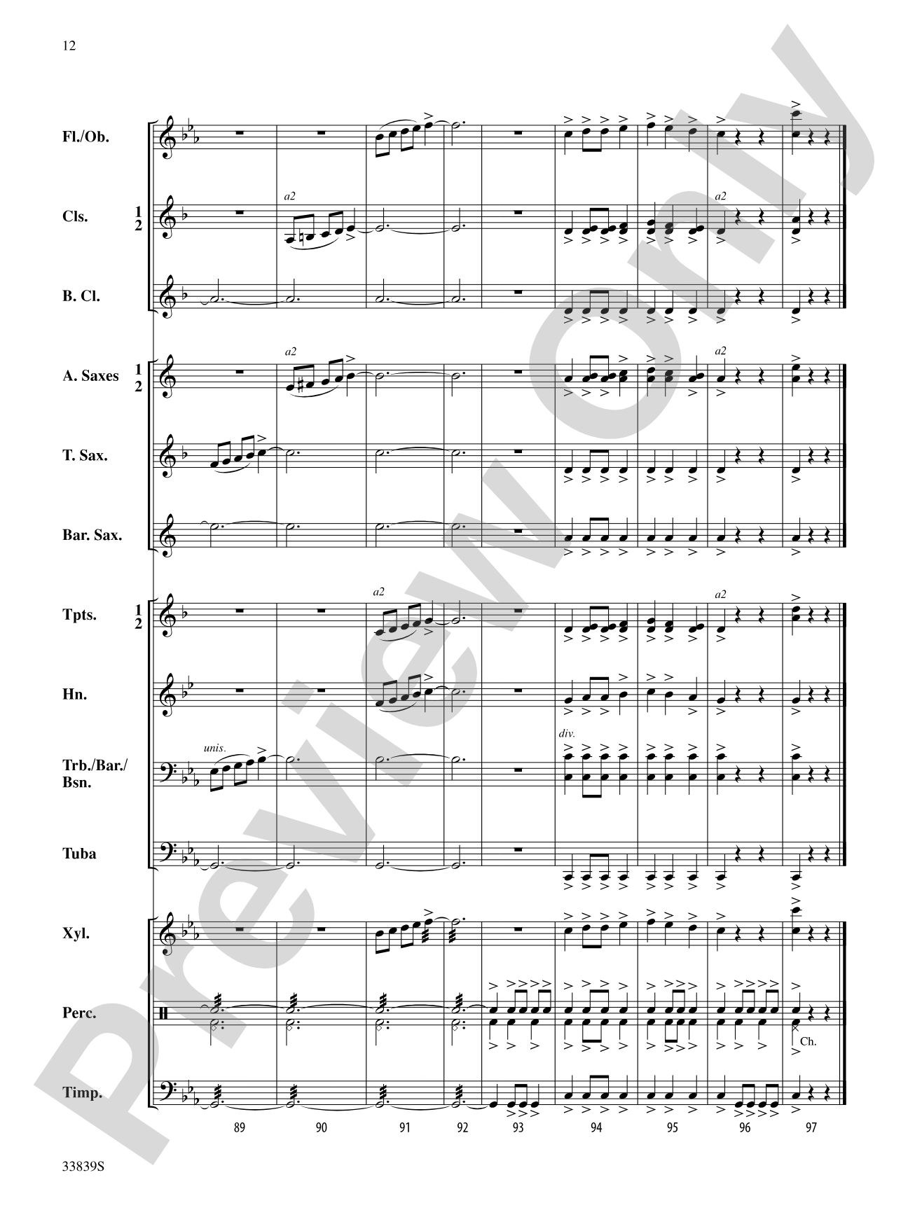 The Gates of Destiny: Concert Band Conductor Score & Parts