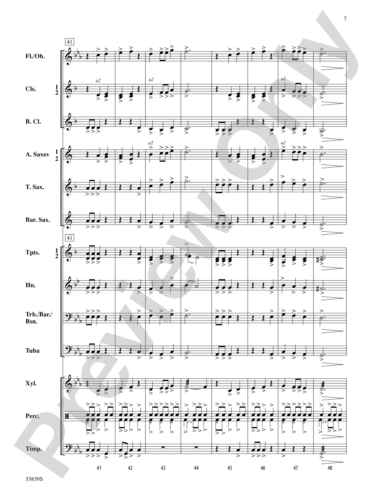 The Gates of Destiny: Concert Band Conductor Score & Parts