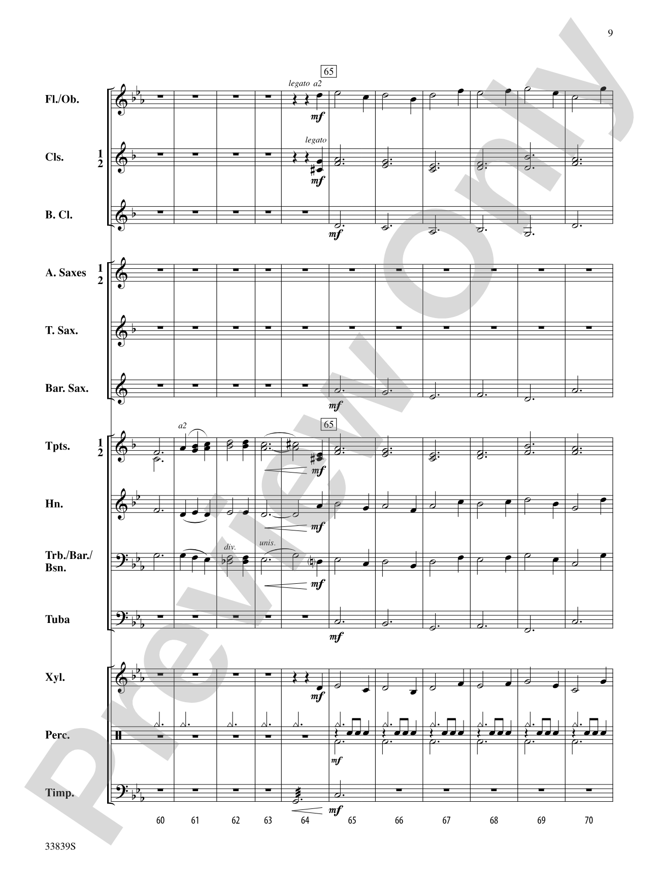 The Gates of Destiny: Concert Band Conductor Score & Parts