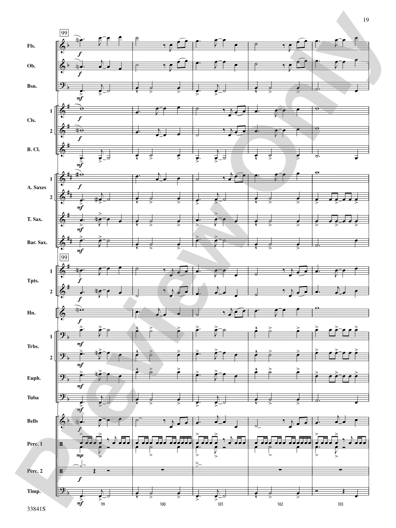 The Pioneers: Concert Band Conductor Score & Parts