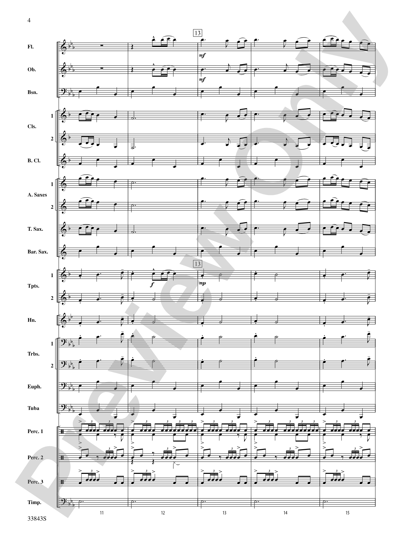 Procession to Machu Picchu: Concert Band Conductor Score & Parts