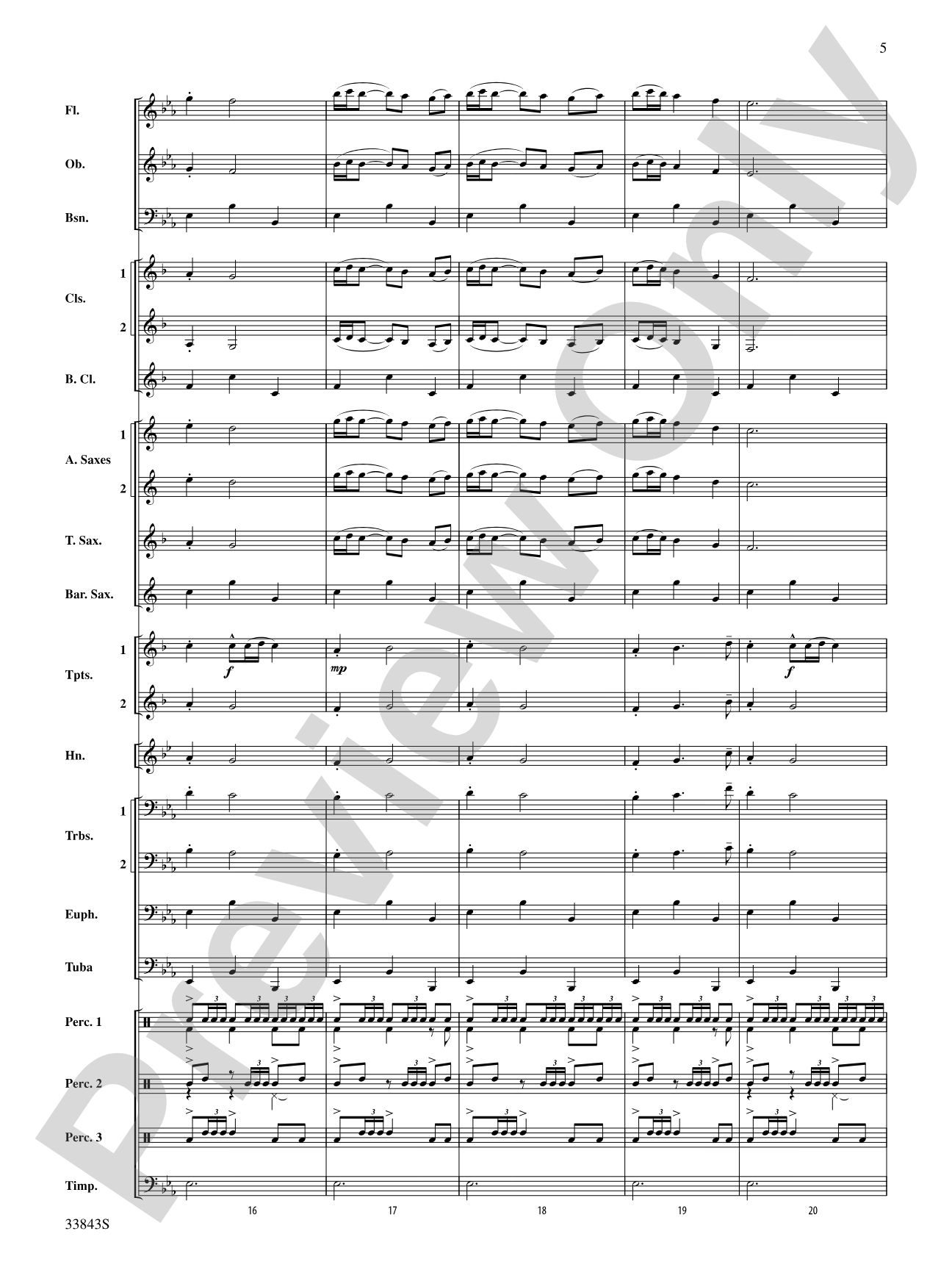 Procession to Machu Picchu: Concert Band Conductor Score & Parts