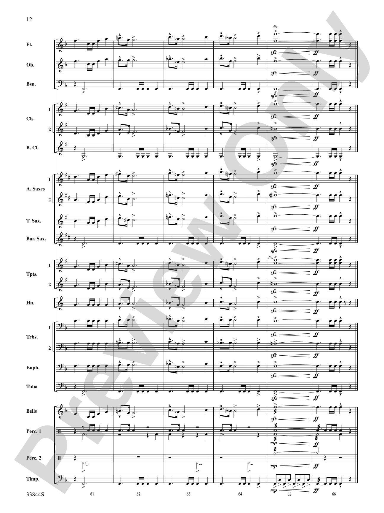 A Knight's Tale: Concert Band Conductor Score & Parts